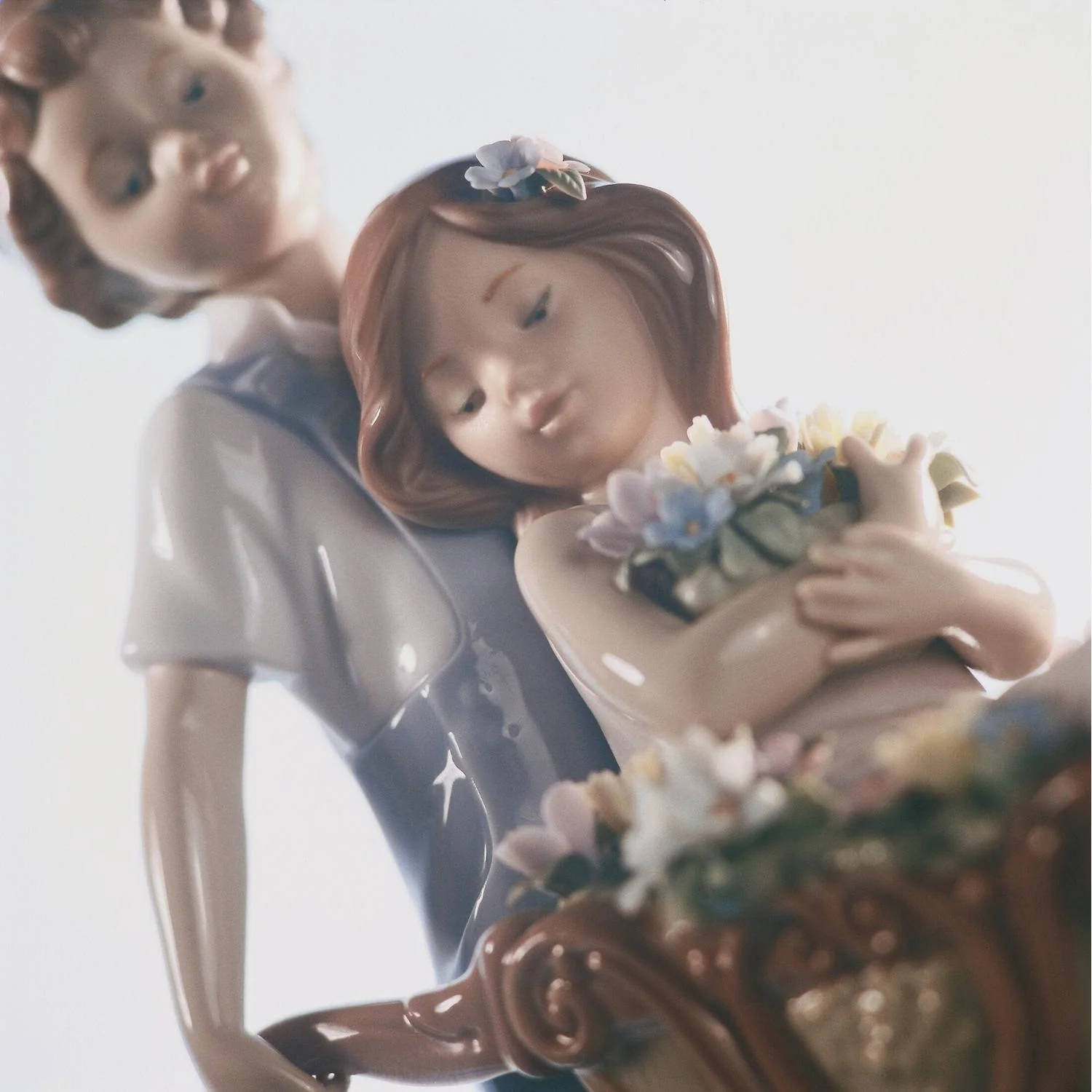LLADRO' Figurina Coppia Tu Sei la Più Carina 24x21cm Porcellana - Image 2