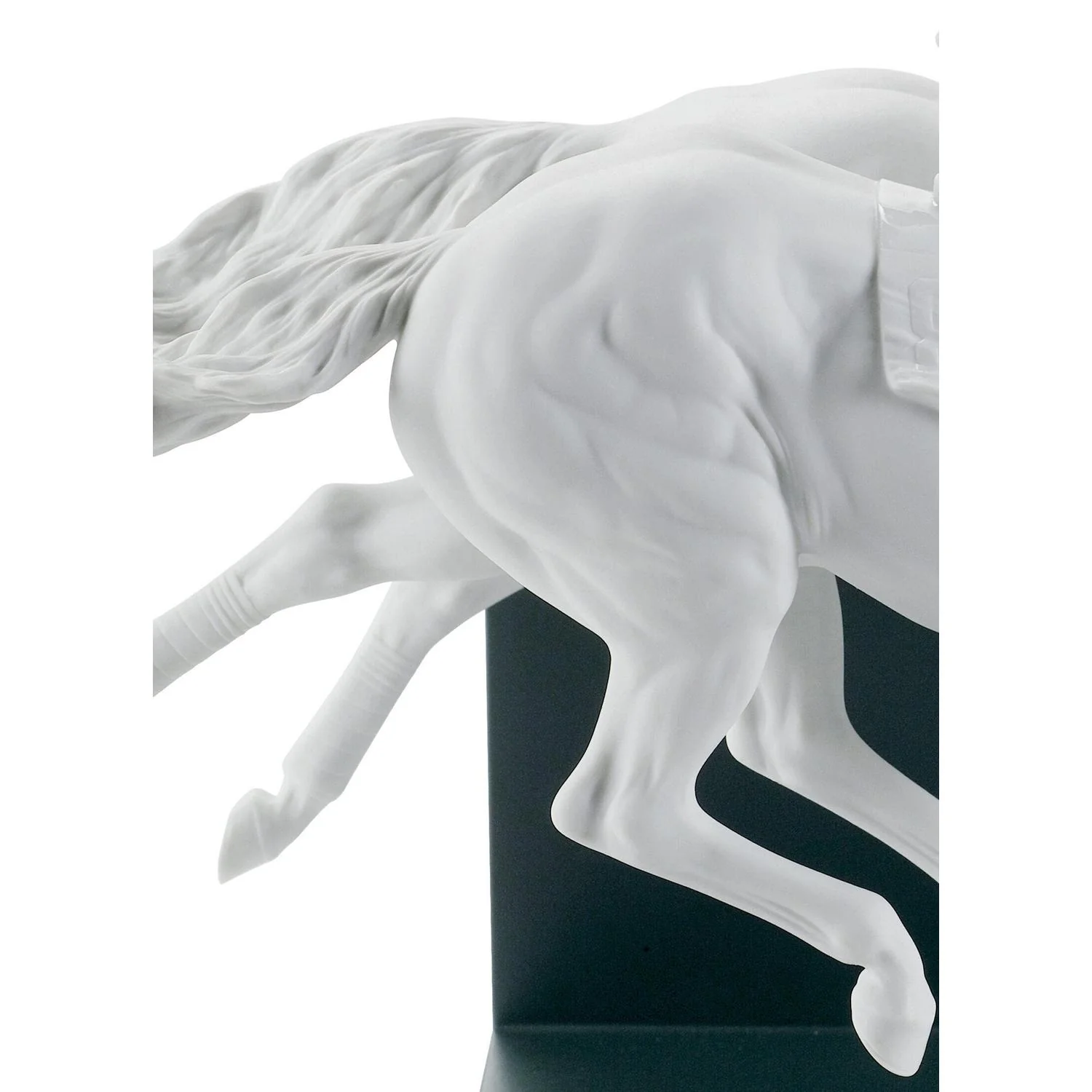 LLADRO' Figurina Corsa di Cavalli Edizione Limitata 28x44cm Porcellana - Image 3