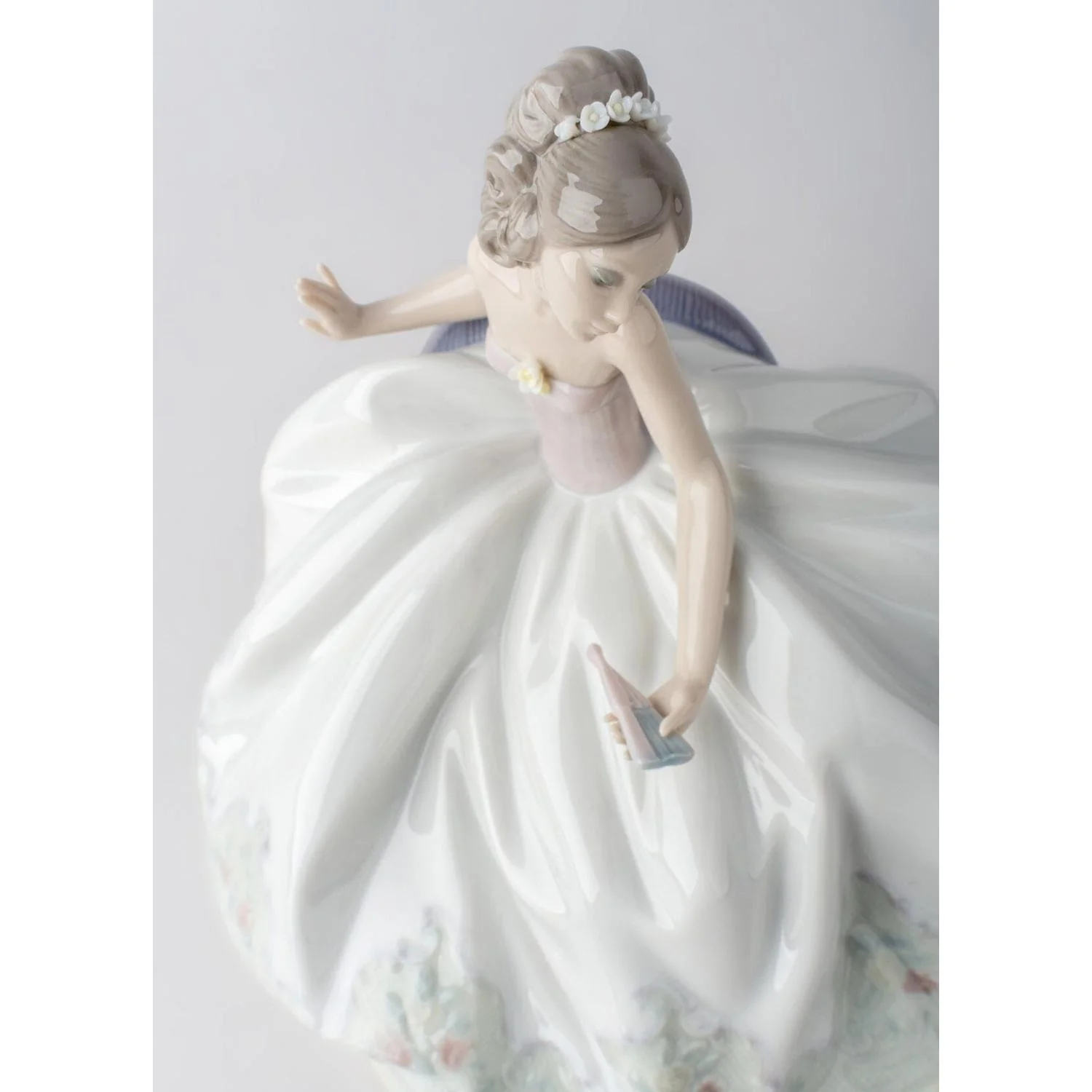 LLADRO' Figurina Dama 16x20cm Porcellana - Image 4