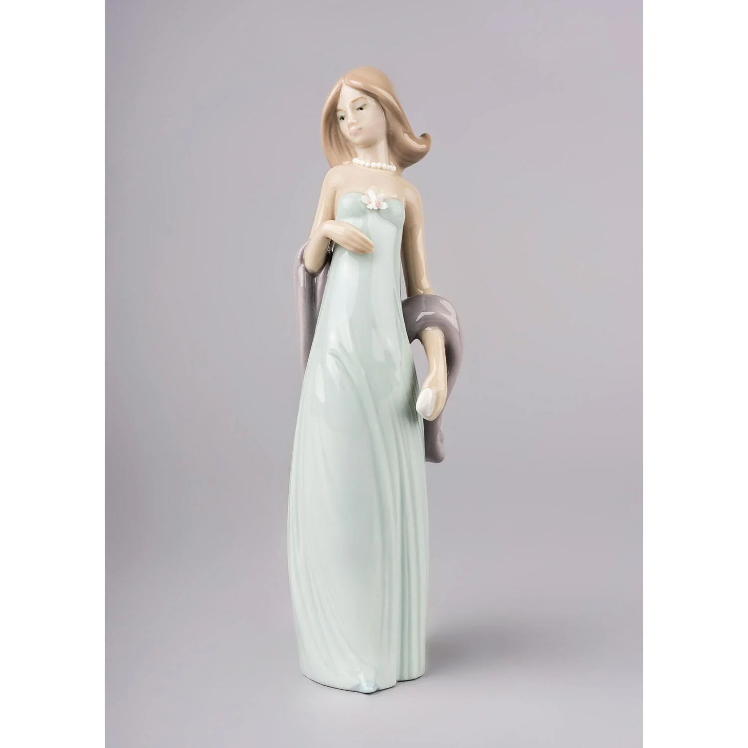 LLADRO' Figurina Damina 20x5cm Porcellana - Image 3