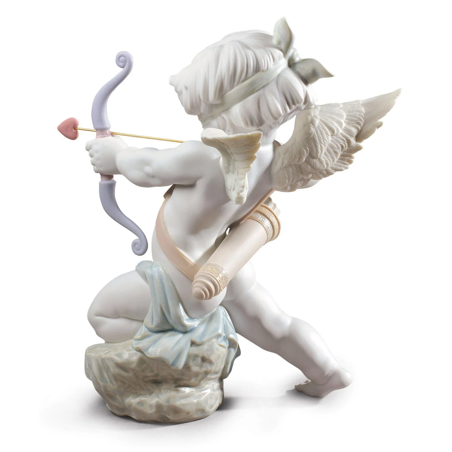 LLADRO' Figurina Diretto Al Cuore 26x24cm Porcellana - Image 3