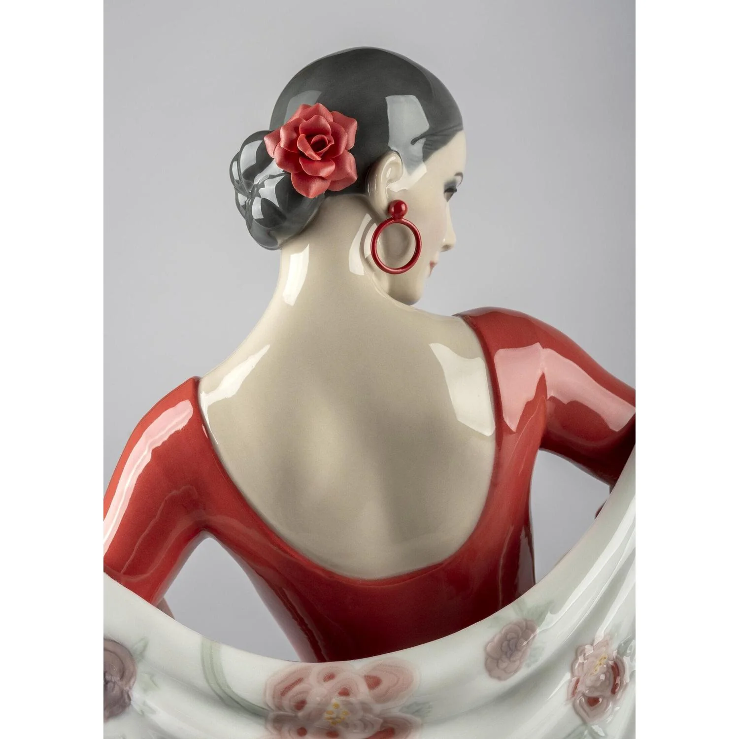 LLADRO' Figurina Donna Anima Flamenco 43x19cm Porcellana - Image 6