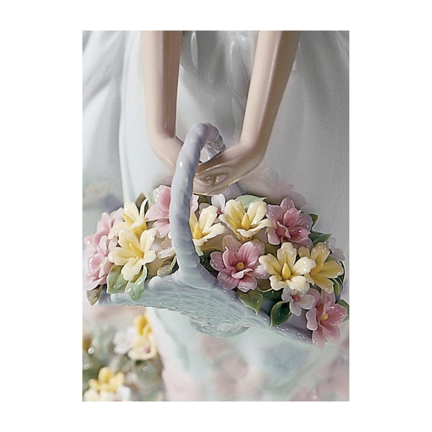 LLADRO' Figurina Fiori Silvestri 26x21cm Porcellana - Image 4