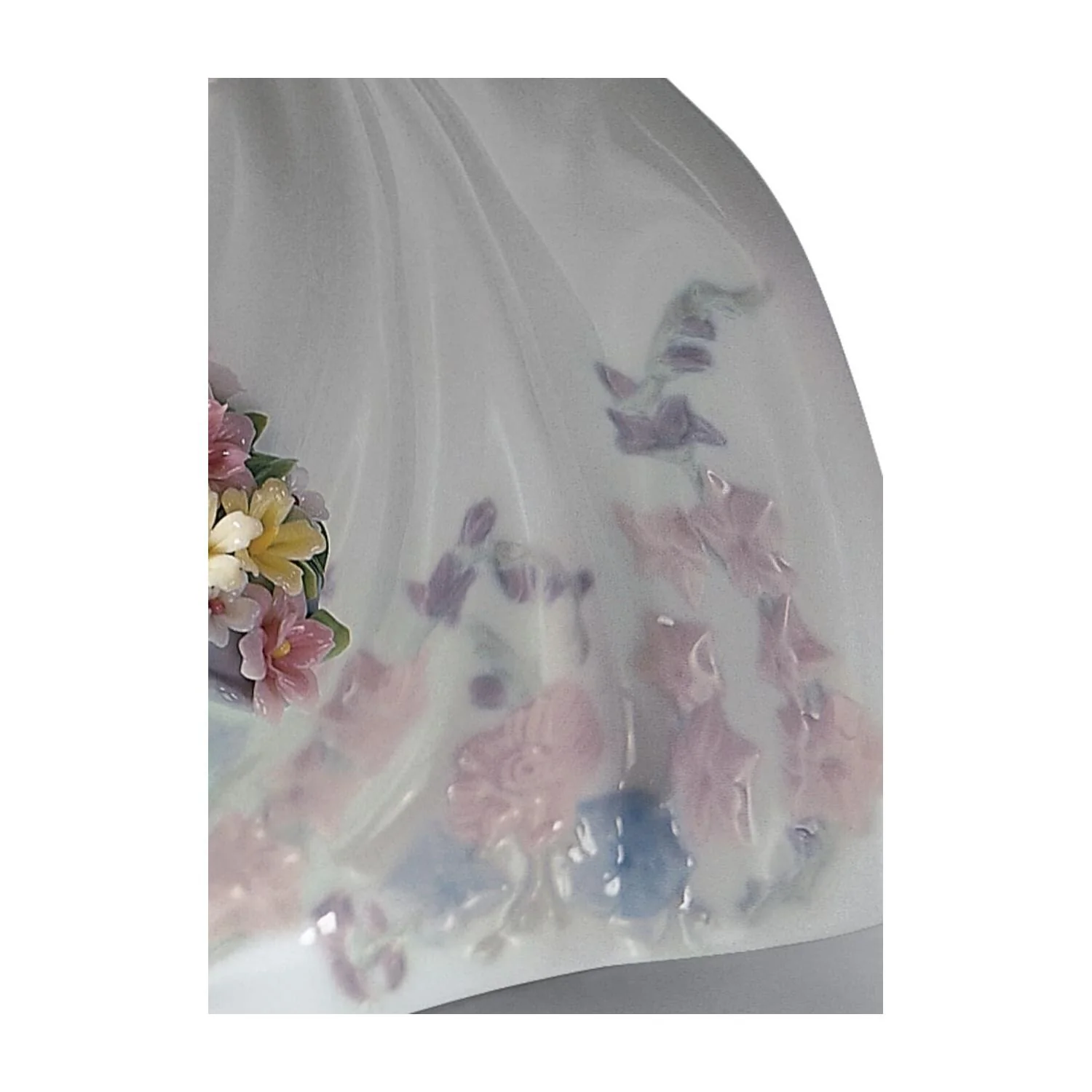 LLADRO' Figurina Fiori Silvestri 26x21cm Porcellana - Image 5