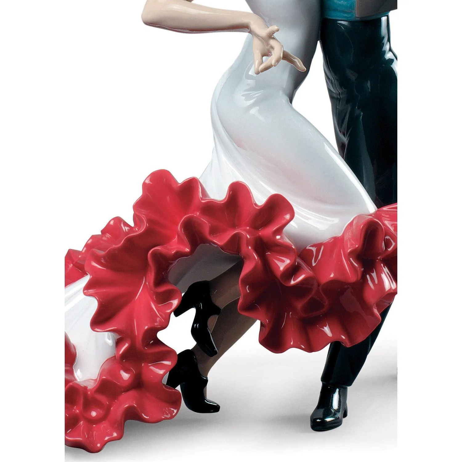 LLADRO' Figurina Flamenco 44x38cm Porcellana - Image 4