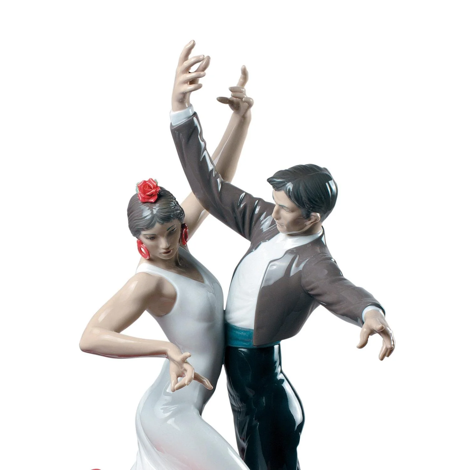 LLADRO' Figurina Flamenco 44x38cm Porcellana - Image 6