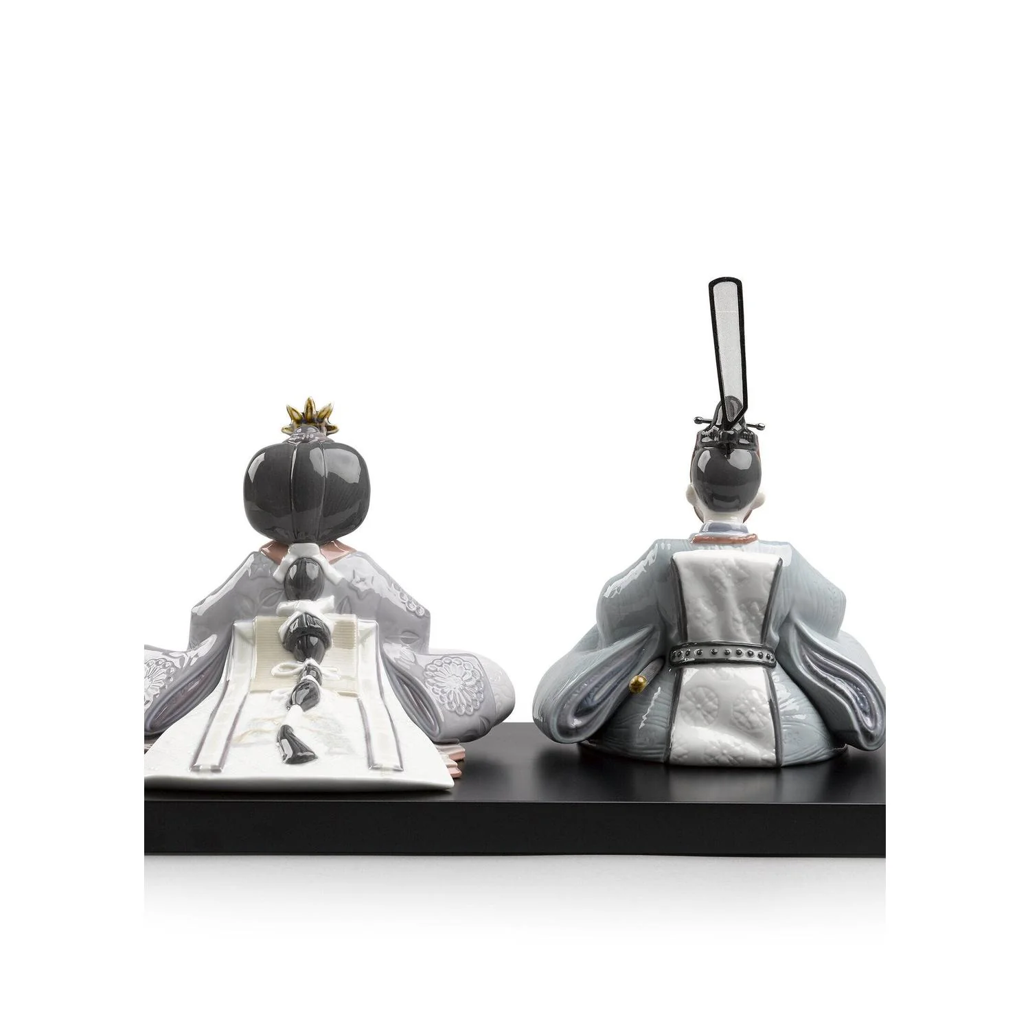 LLADRO' Figurina Hinamatsuri Dolls 25x40cm Porcellana - Image 2