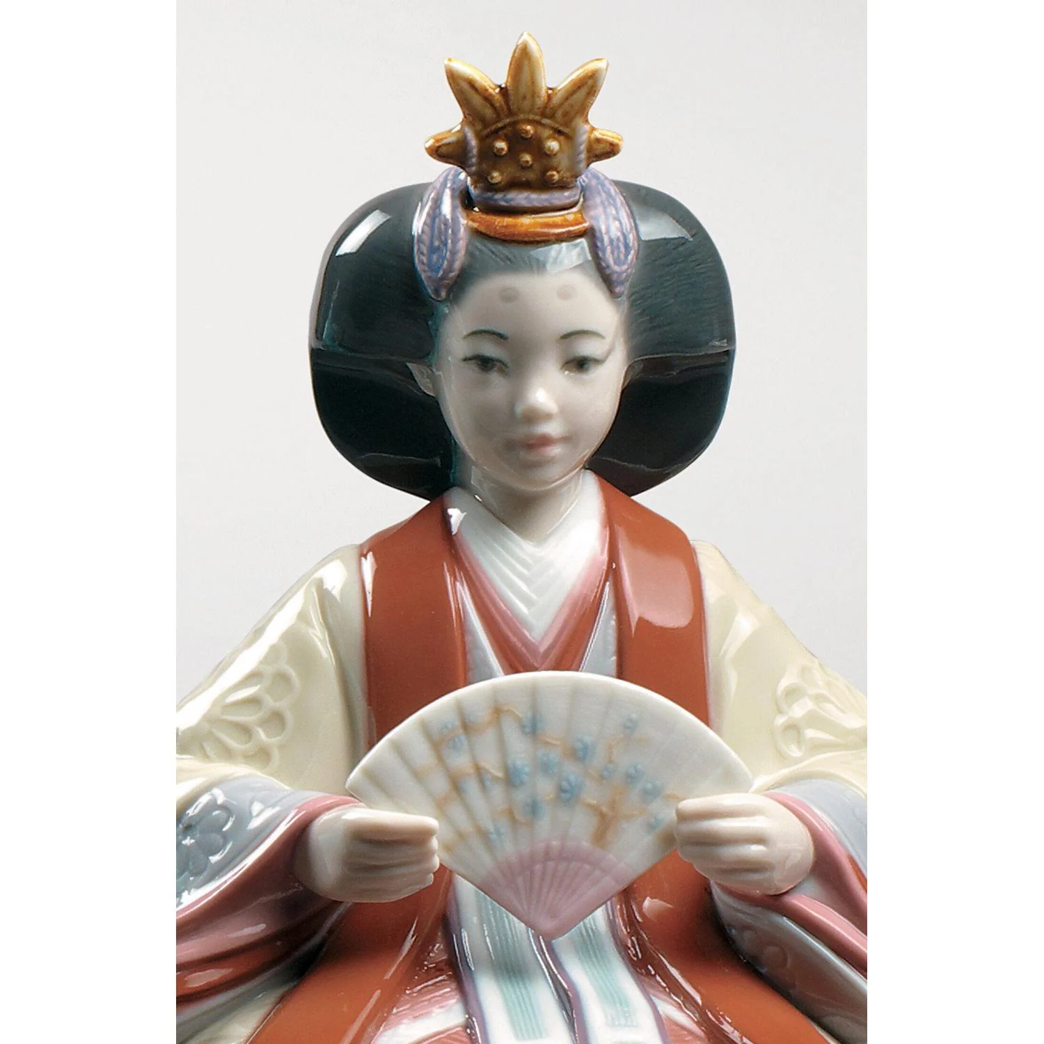 LLADRO' Figurina Hinamatsuri Festival 25x40cm Porcellana - Image 4