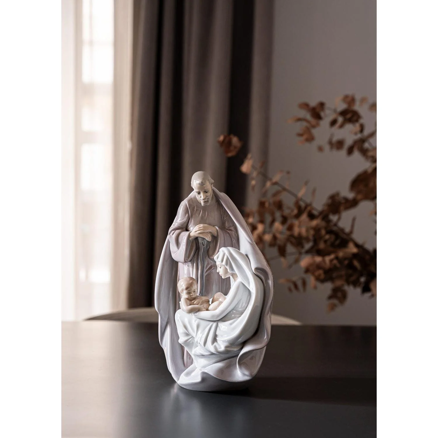 LLADRO' Figurina la Nascita di Gesù 28x22cm Porcellana - Image 2