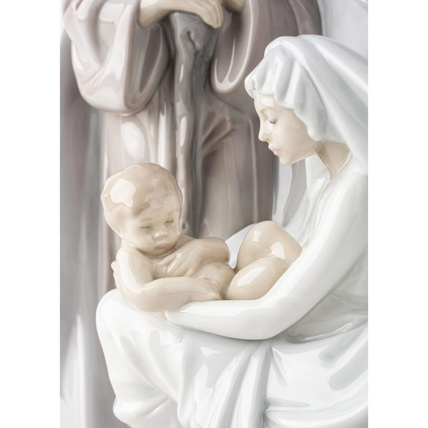LLADRO' Figurina la Nascita di Gesù 28x22cm Porcellana - Image 3