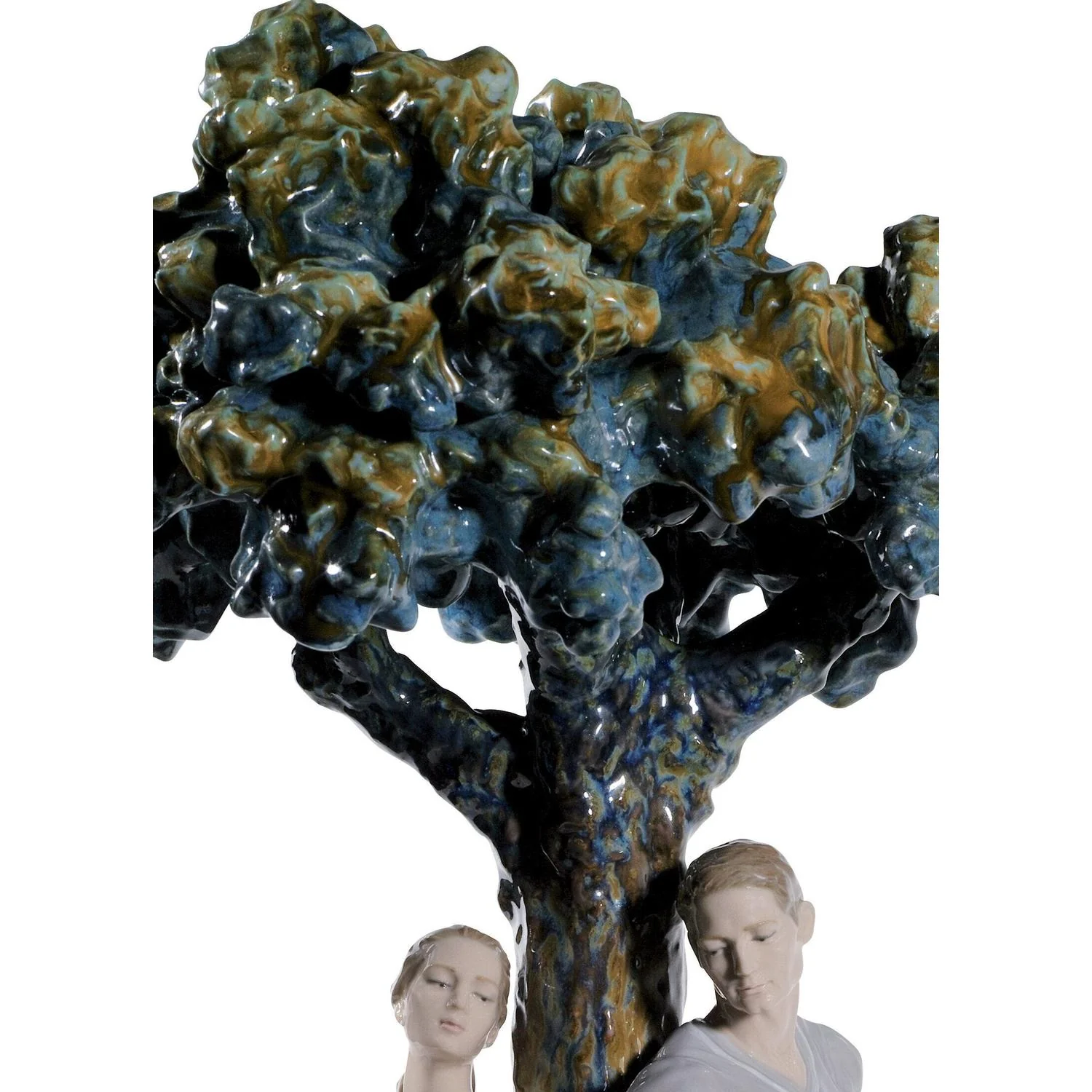 LLADRO' Figurina L'Albero Degli Innamorati 49x32cm Porcellana - Image 3