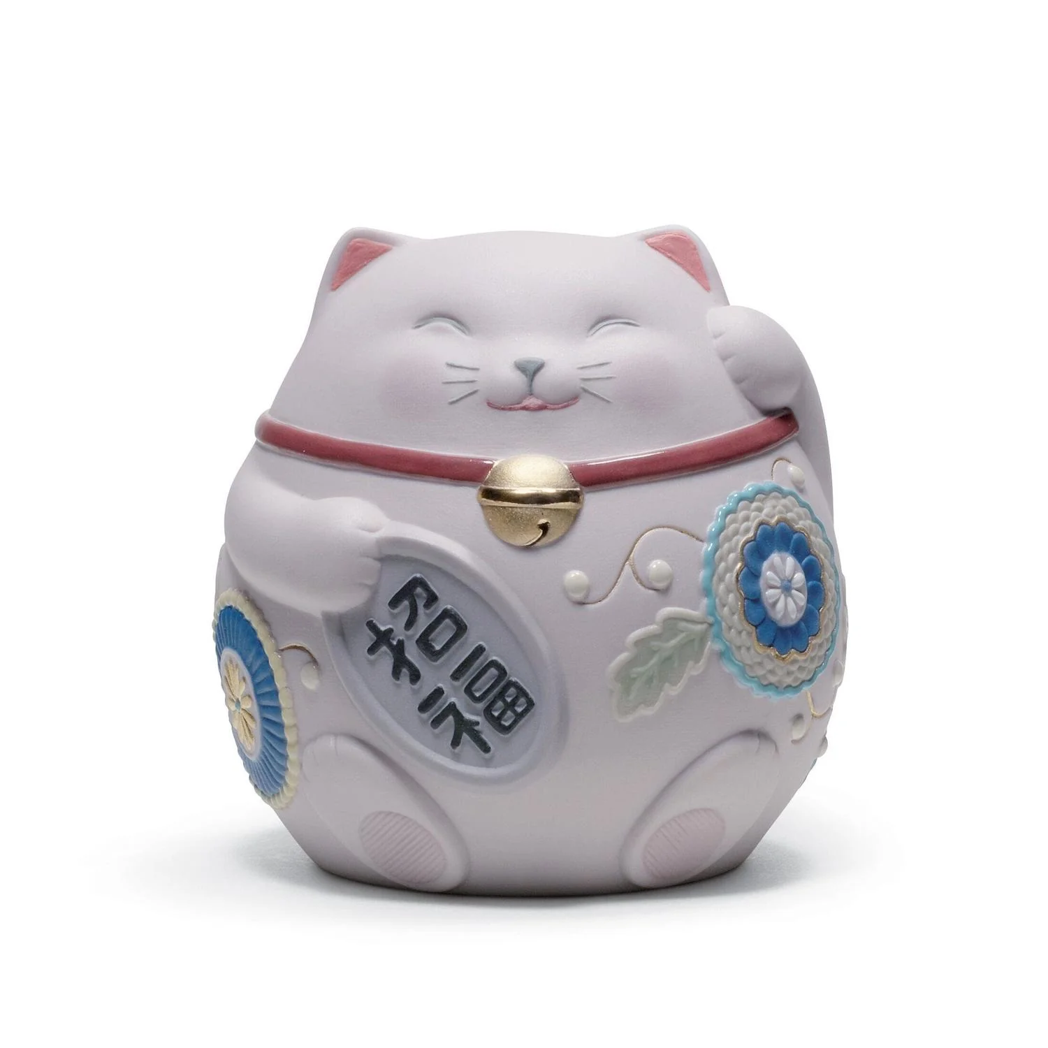 LLADRO' Figurina Maneki Neko III 10x9cm Porcellana - Image 3