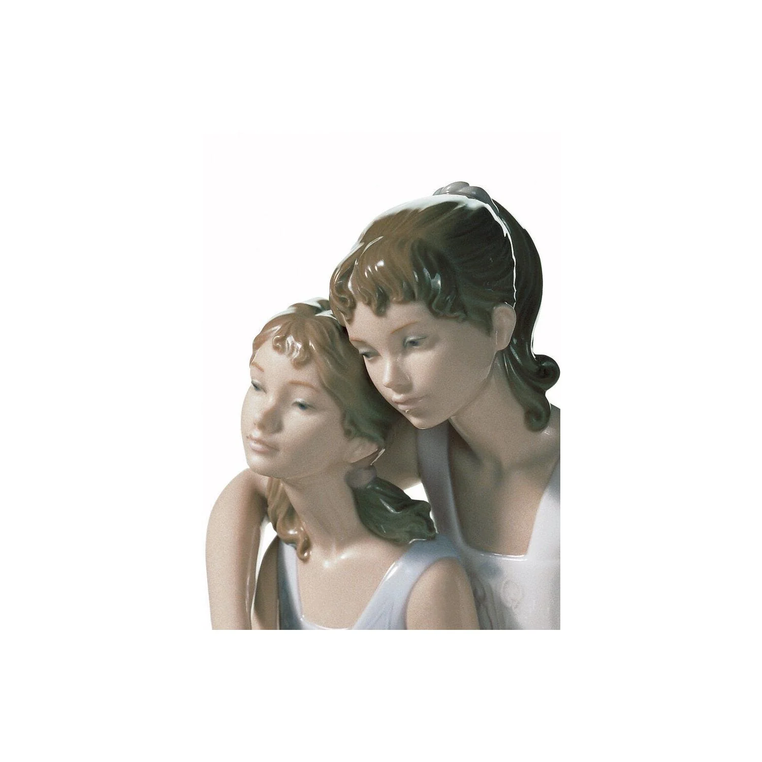 LLADRO' Figurina Mia Sorella la Mia Amica 26x20cm Porcellana - Image 3