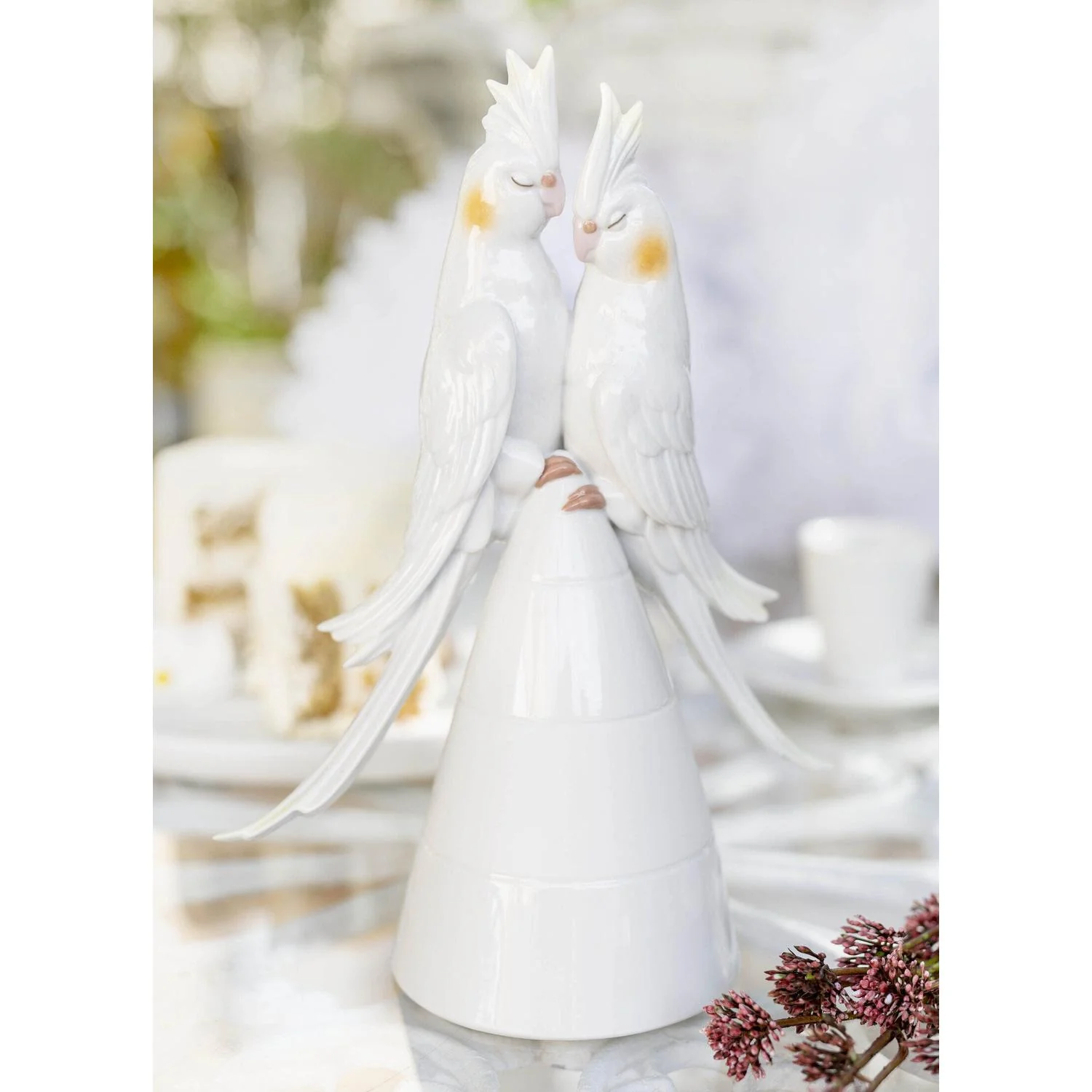 LLADRO' Figurina Ninfe Innamorate 27x18cm Porcellana - Image 2