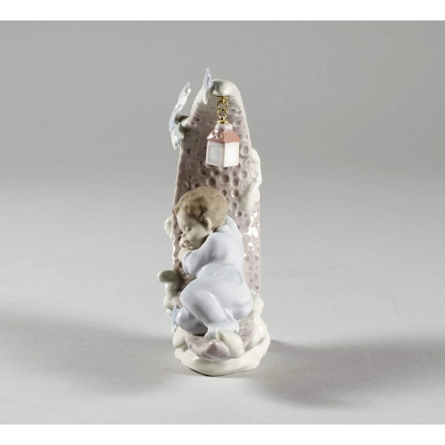 LLADRO' Figurina Sognando la Luna 18x15cm Porcellana - Image 5