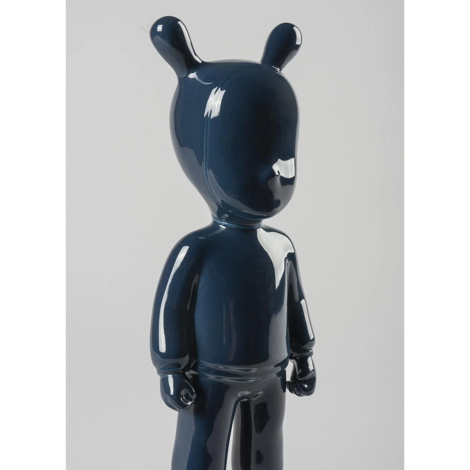 LLADRO' Figurina The Dark Blue Guest Piccolo 30x11cm Porcellana - Image 4
