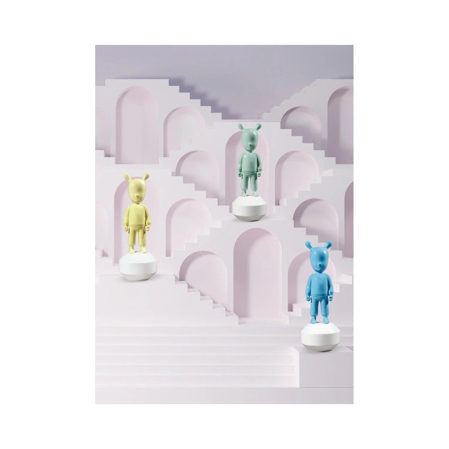 LLADRO' Figurina The Green Guest Modello Piccolo 30x11cm Porcellana - Image 3