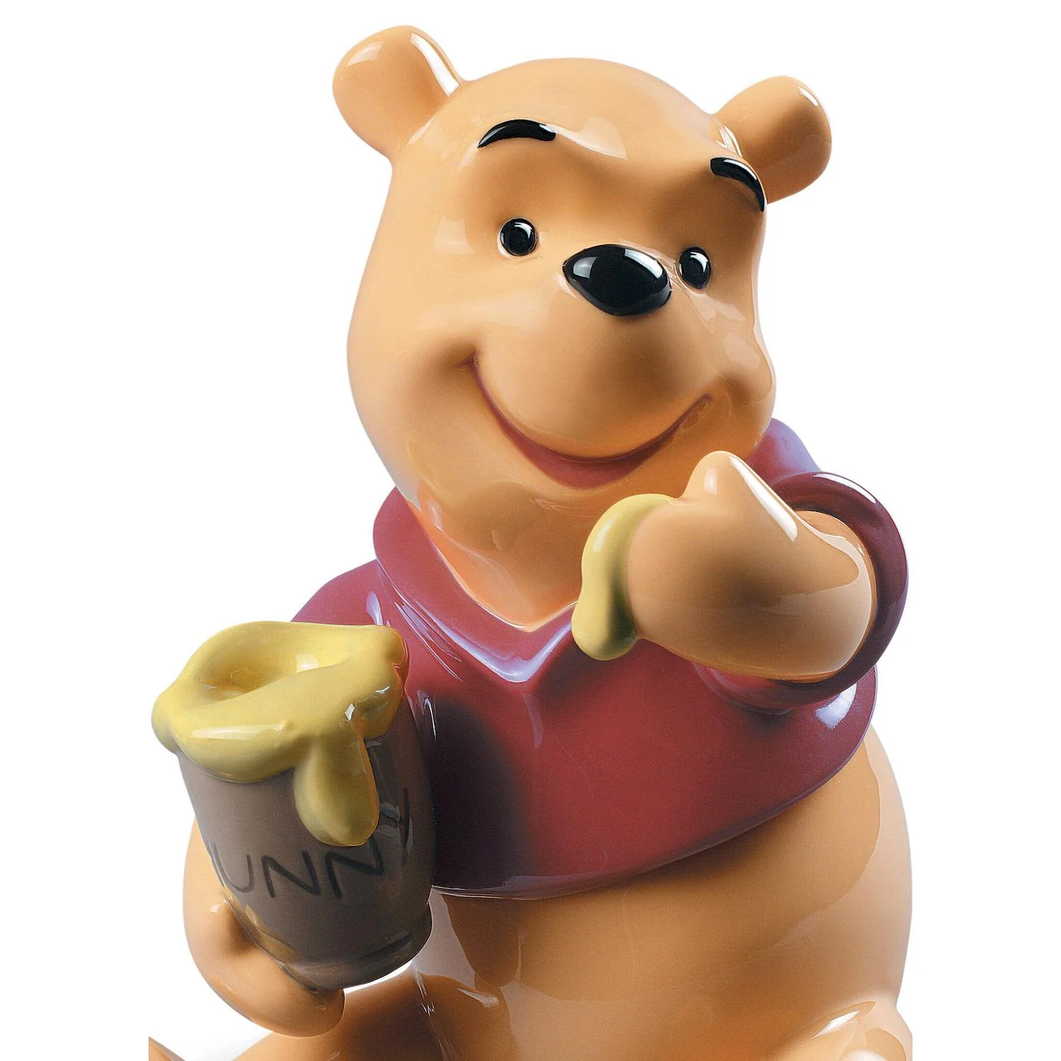 LLADRO' Figurina Winnie The Pooh 15x12cm Porcellana - Image 2