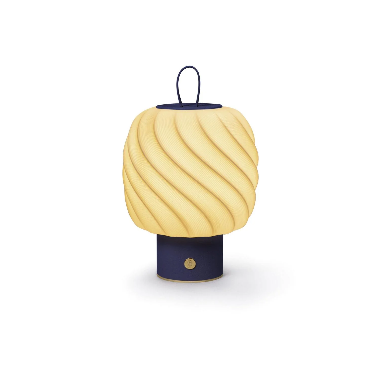 LLADRO' Ice Cream Lampada da Tavolo Medio Azzurro 26x17cm Porcellana