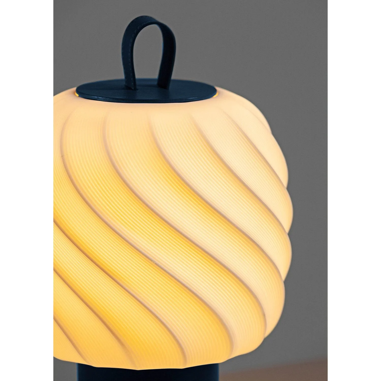 LLADRO' Ice Cream Lampada da Tavolo Medio Azzurro 26x17cm Porcellana - Image 3
