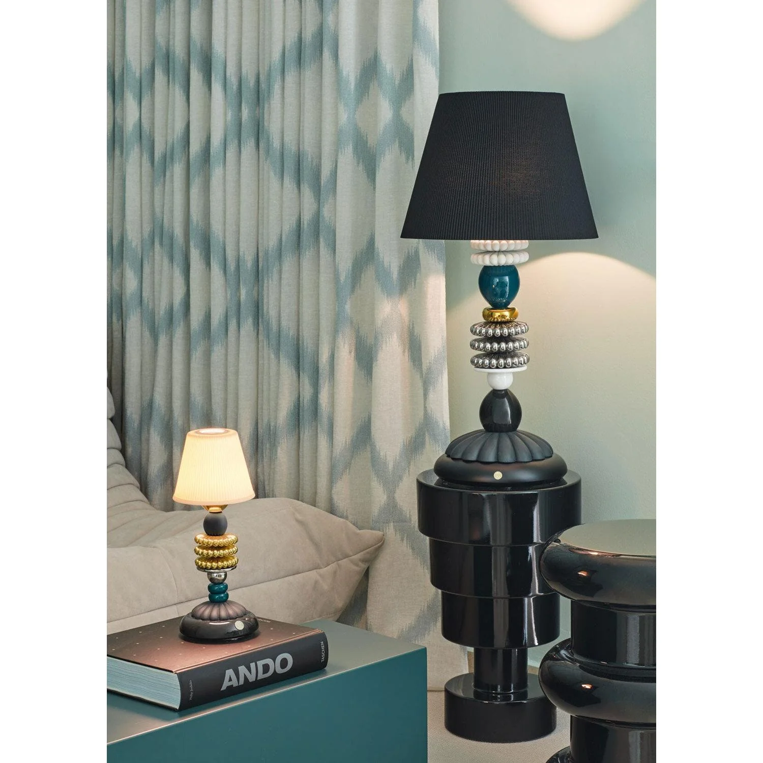 LLADRO' Lampada da Tavolo Firefly By Olga Hanono 68x35cm Porcellana - Image 2
