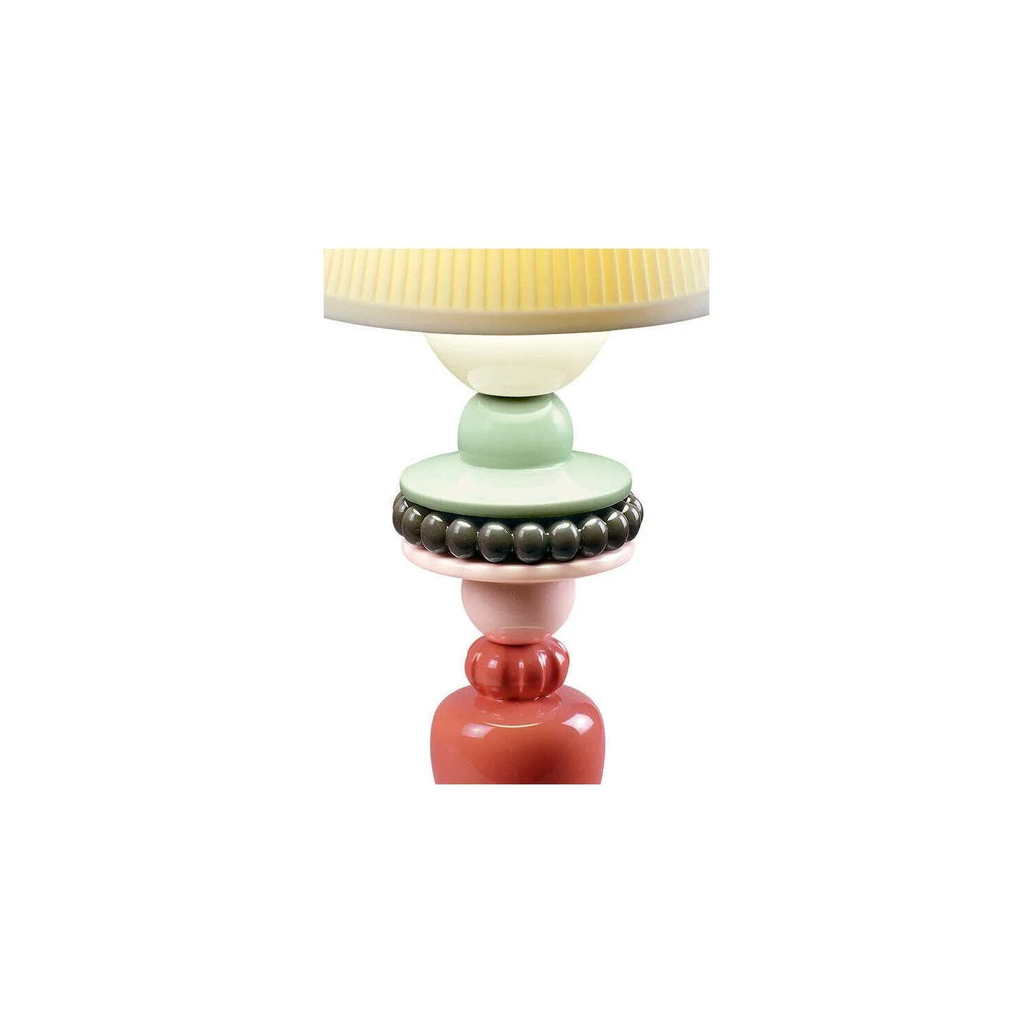 LLADRO' Lampada da Tavolo Firefly Sunflower Avorio 30x12cm Porcellana - Image 3