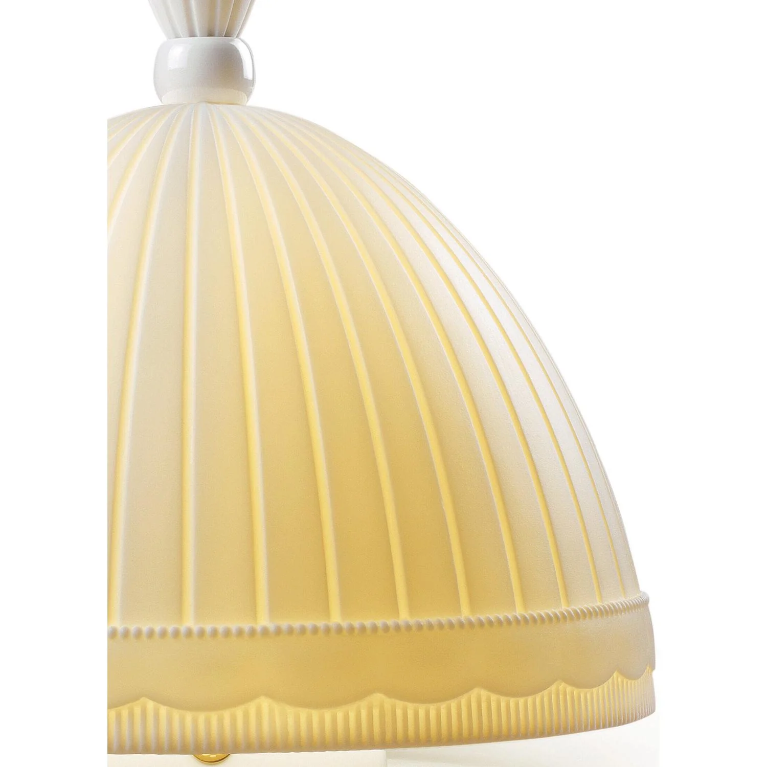 LLADRO' Lampada da Tavolo Mademoiselle Elisabeth 34x26cm Porcellana - Image 4