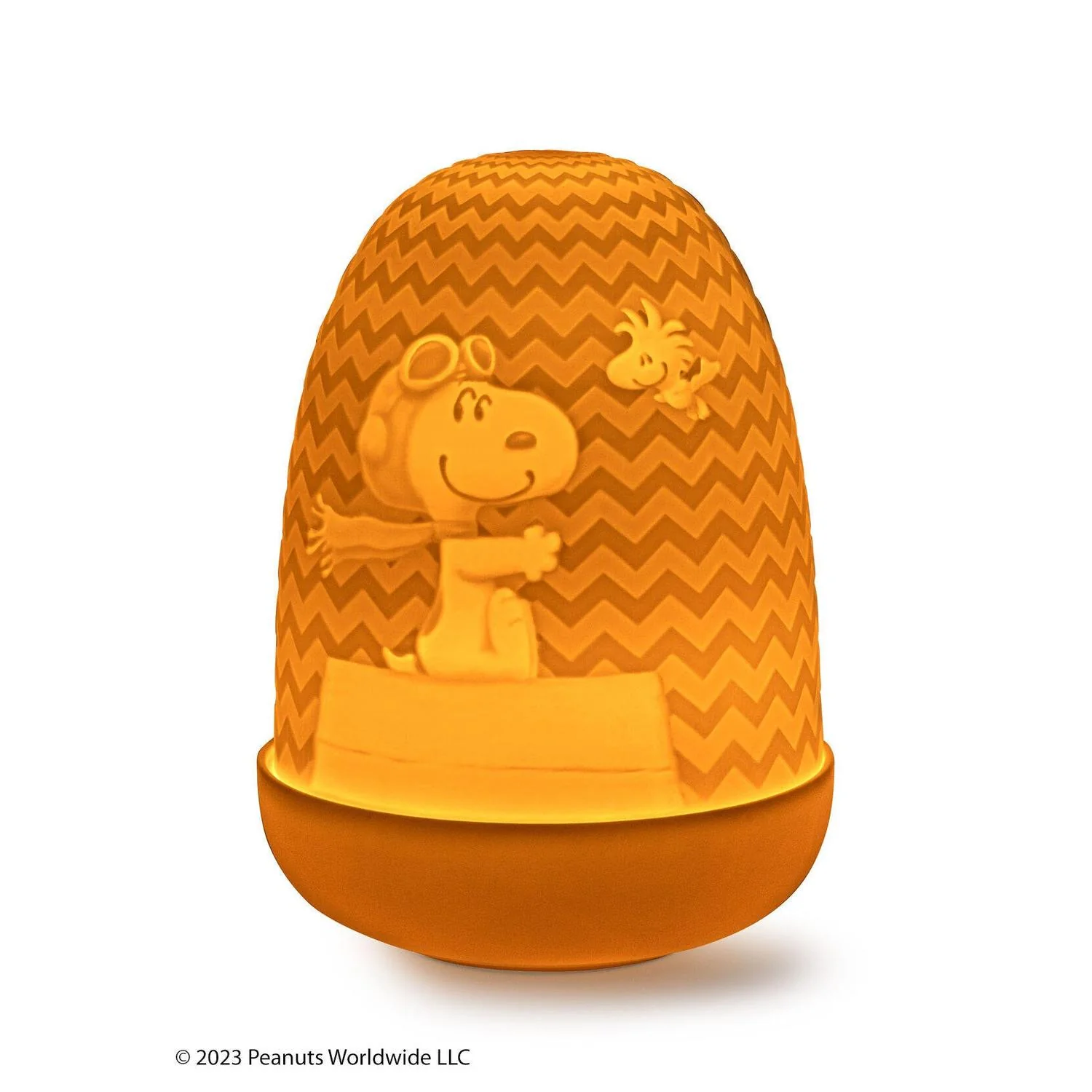 LLADRO' Lampada da Tavolo Snoopy™ Dome 15x11cm Porcellana