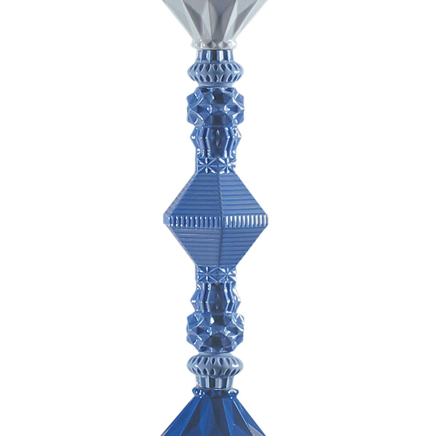 LLADRO' Lampada da Terra Belle De Nuit II Azzurro 181x32cm Porcellana - Image 4