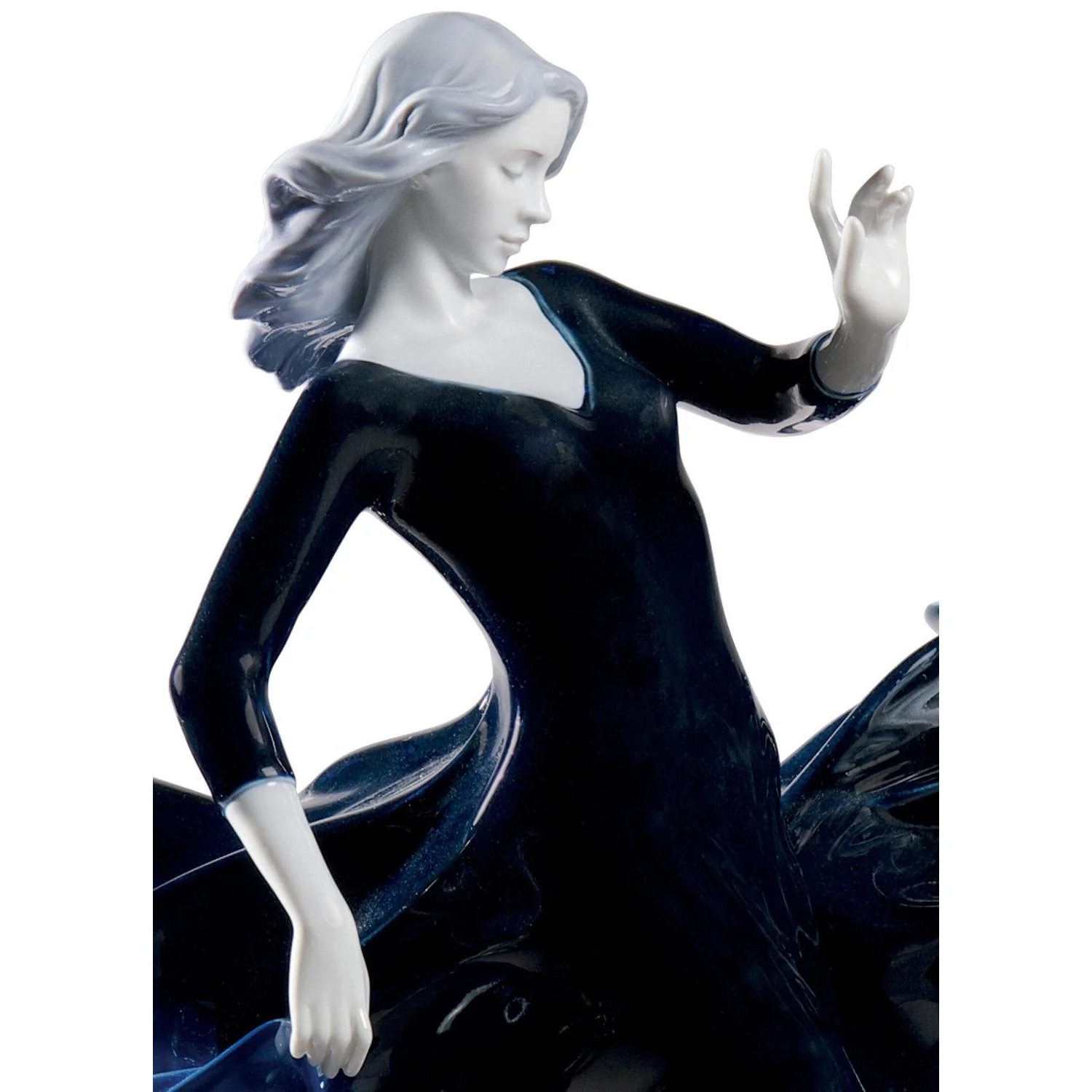 LLADRO' Scultura Arriva la Notte Serie Numerate 40x57cm Porcellana - Image 2