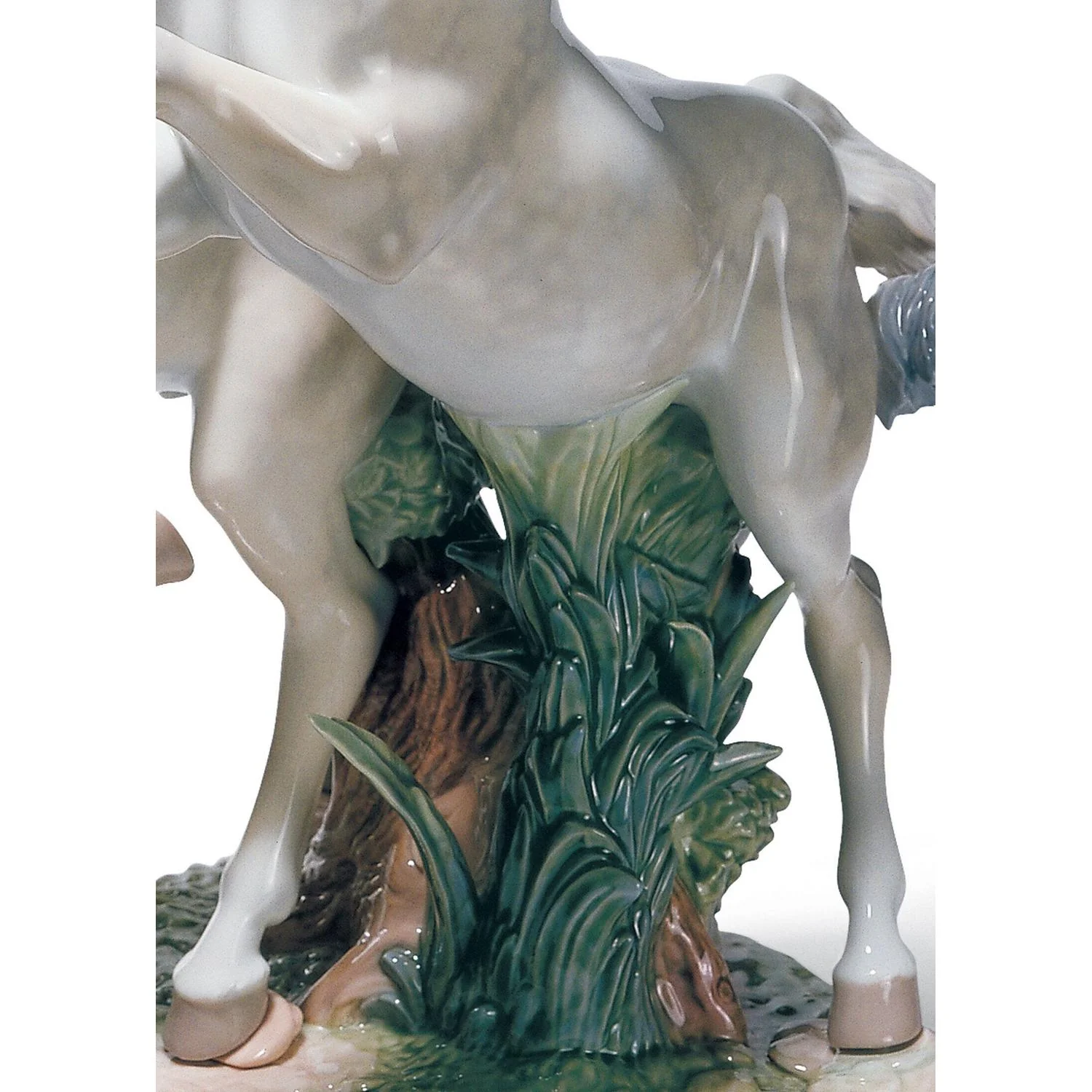 LLADRO' Scultura Cavalli Liberi Come Il Vento Edizione Limitata 53x47cm Porcellana - Image 5