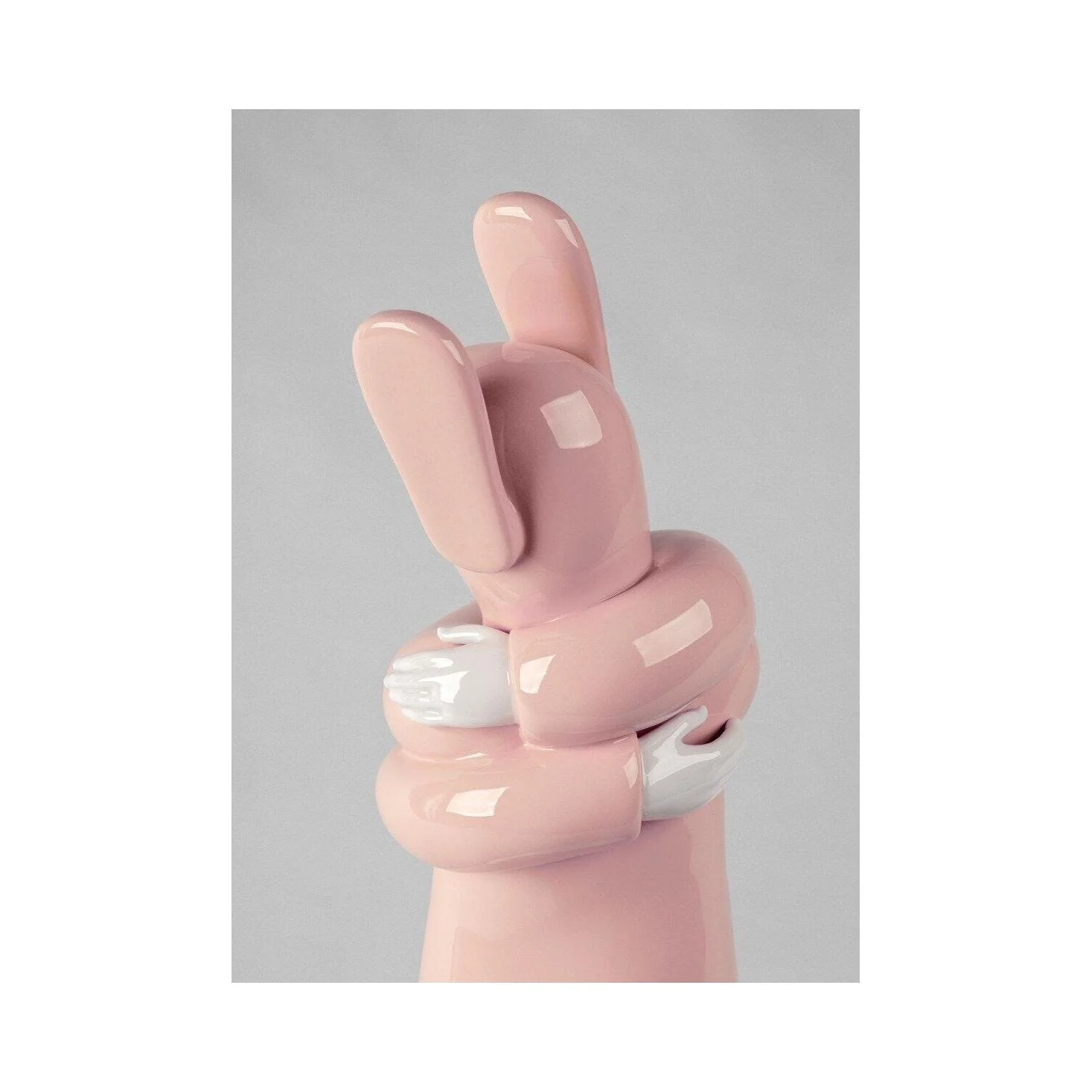 LLADRO' Scultura Embraced Pink 57x25cm Porcellana - Image 4