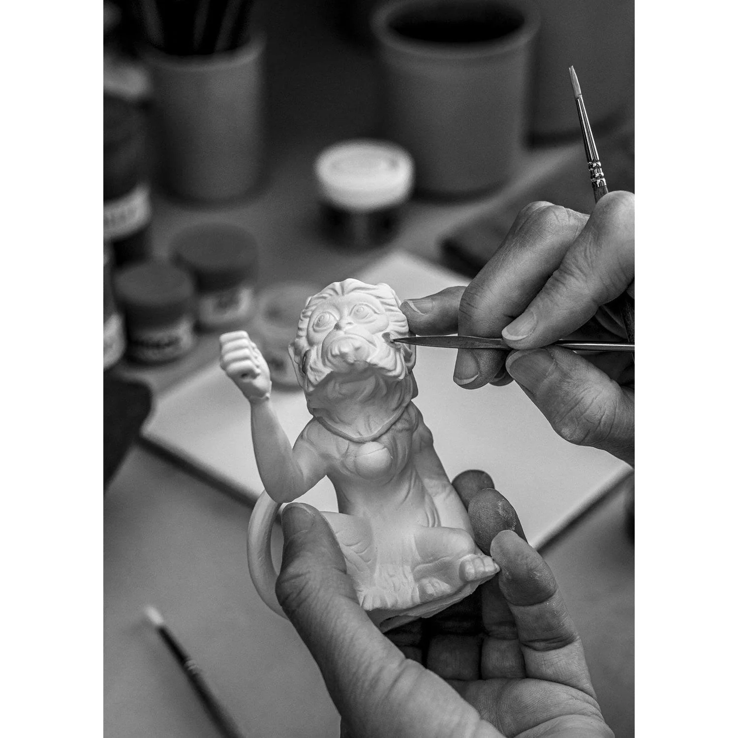 LLADRO' Scultura Ephemeral Treasures Serie Limitata 60x56cm Porcellana - Image 8