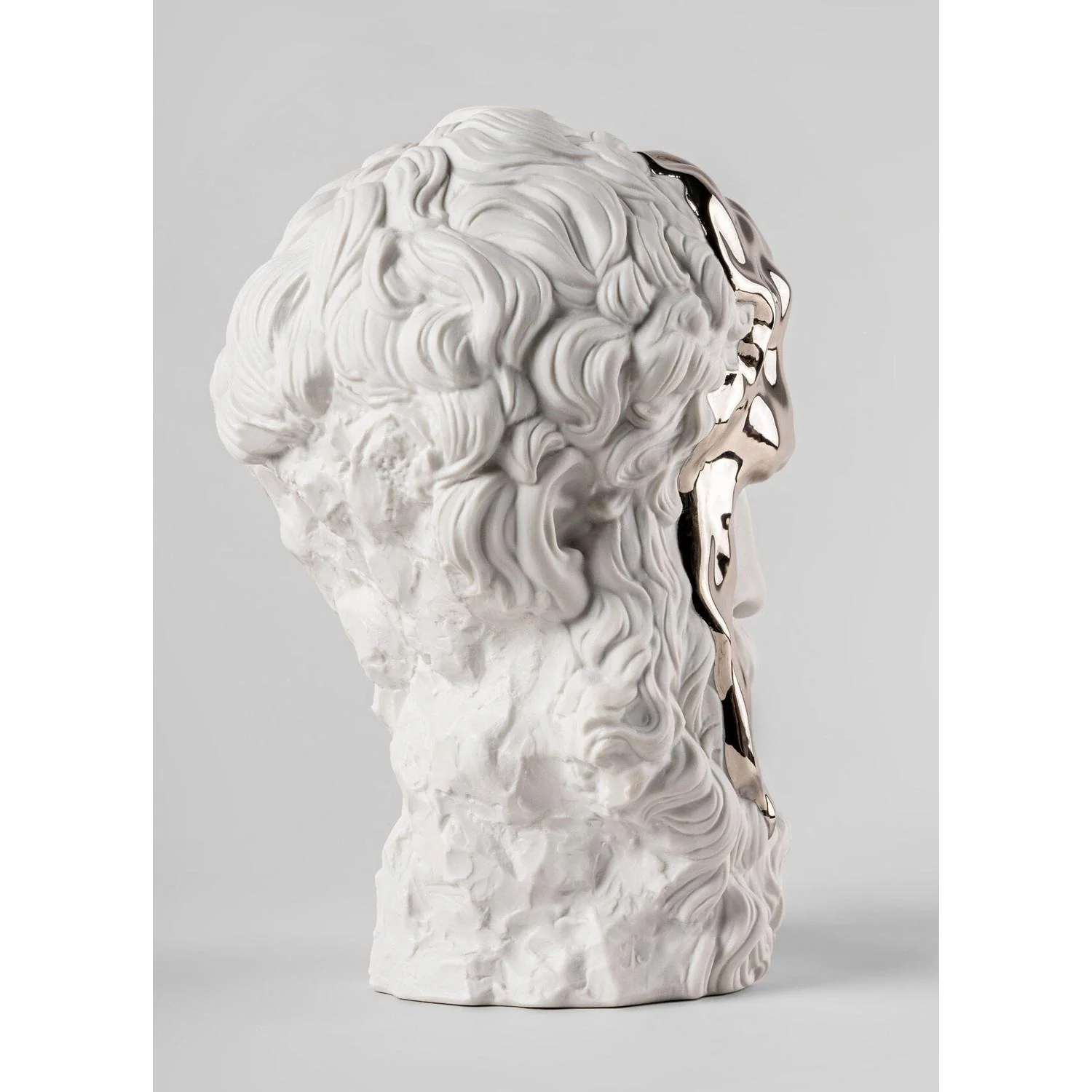LLADRO' Scultura Eternal Fluidity Pensatore 31x20cm Porcellana - Image 5