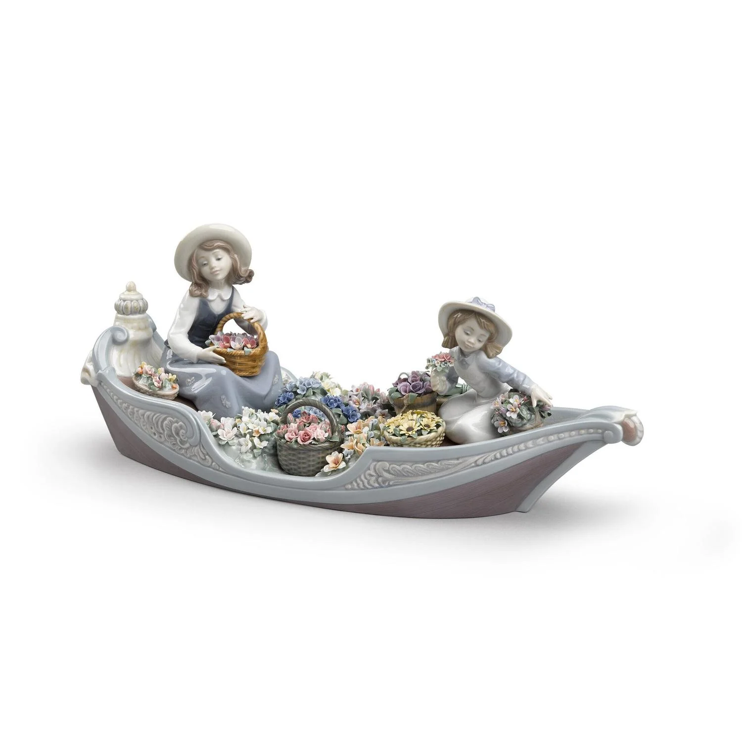LLADRO' Scultura Fiori per Sempre 19x45cm Porcellana - Image 7