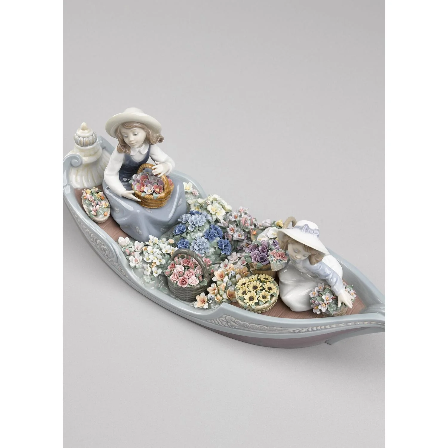 LLADRO' Scultura Fiori per Sempre 19x45cm Porcellana - Image 9