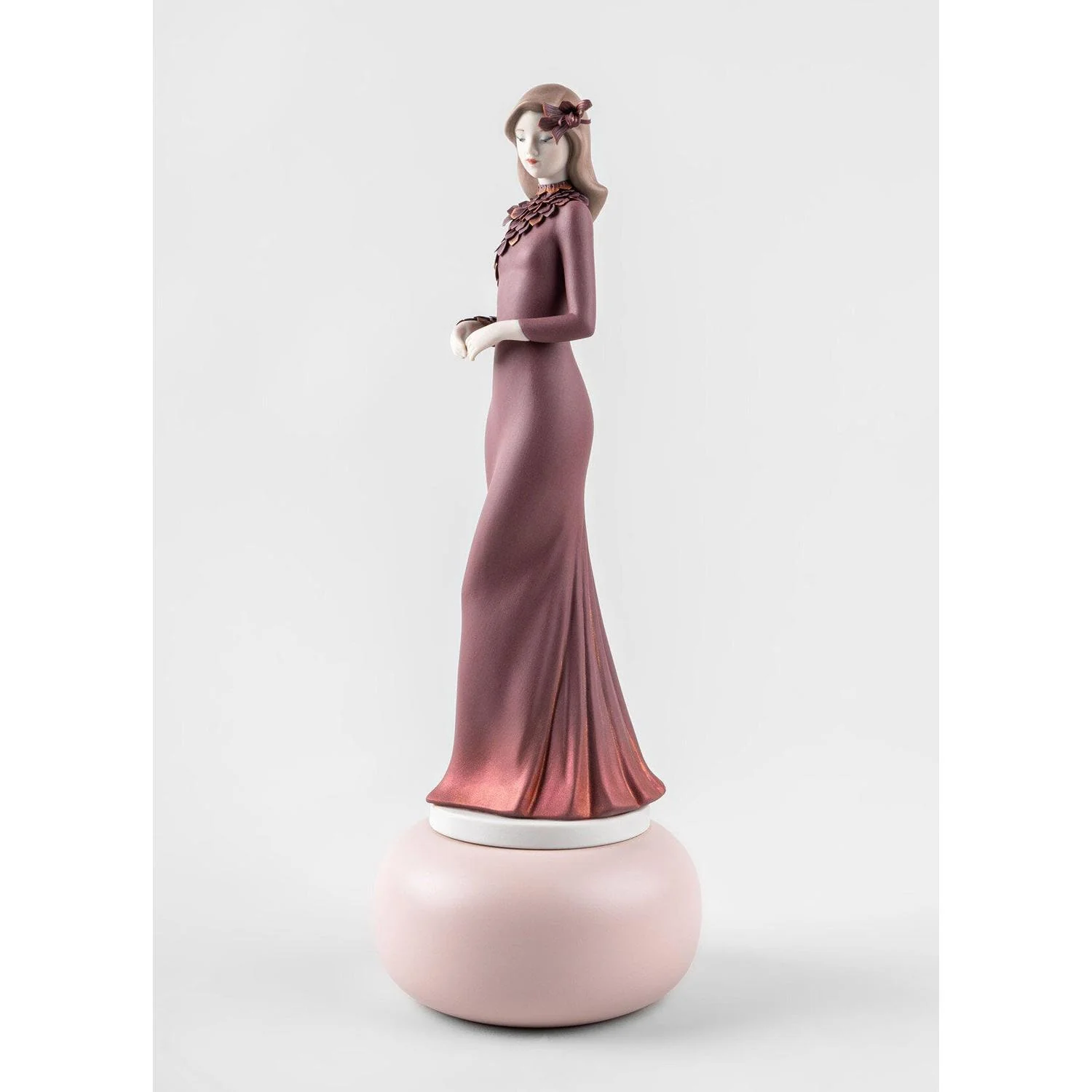 LLADRO' Scultura Haute Allure Stile Senza Tempo Serie Limitata 38x14cm Porcellana - Image 5