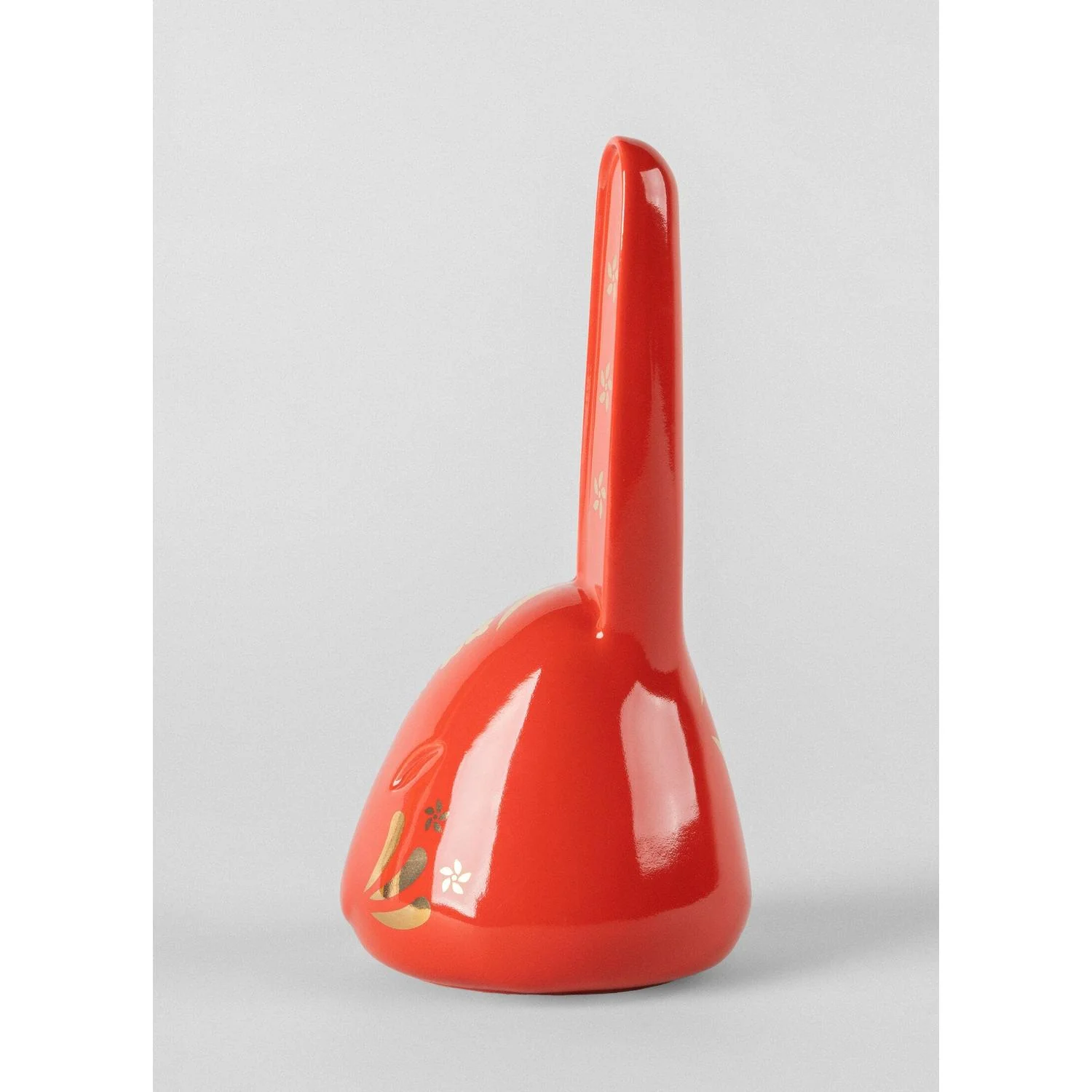 LLADRO' Scultura Il Coniglio Rosso Oro 21x10cm Porcellana - Image 5