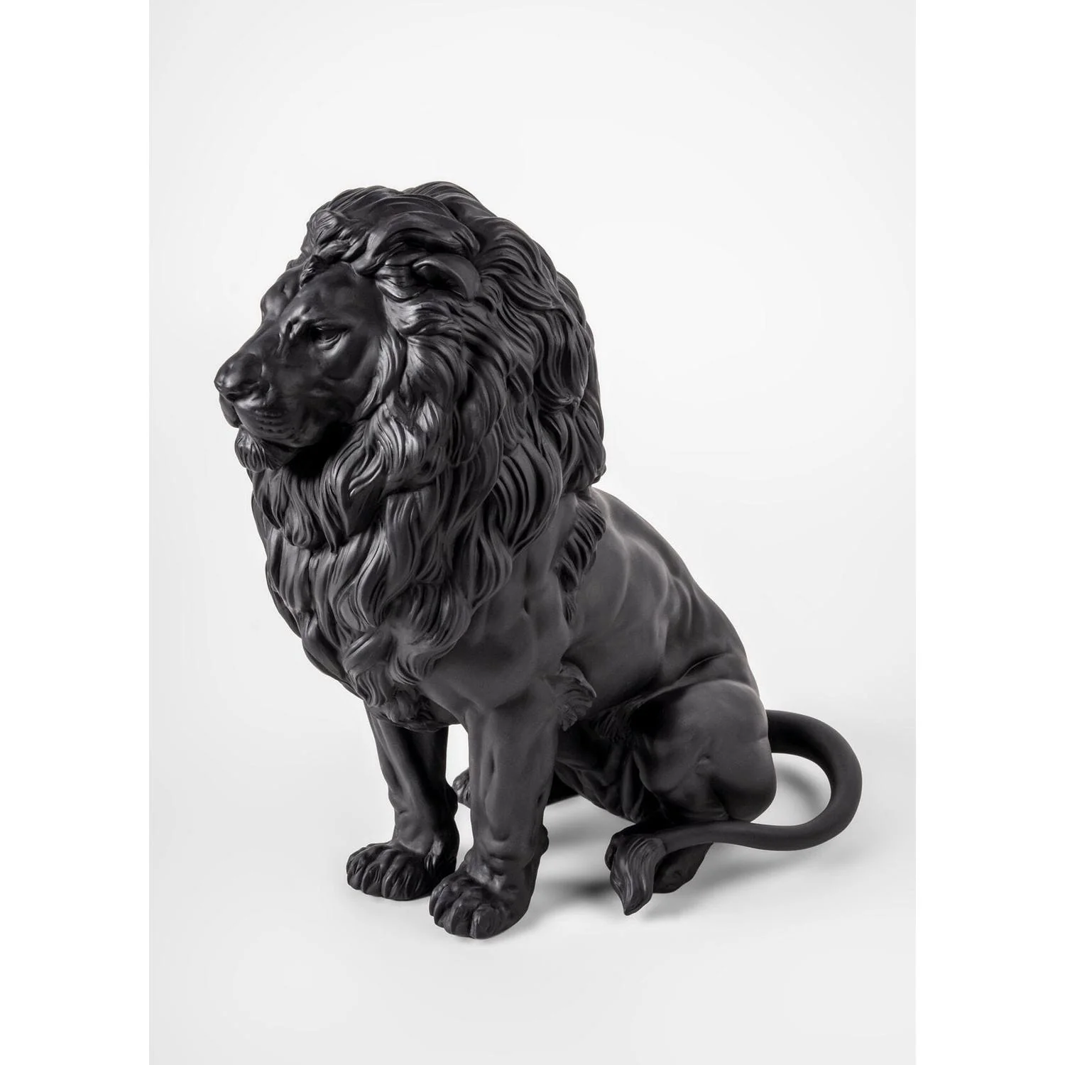 LLADRO' Scultura Leone Maestoso 43x25cm Porcellana - Image 6