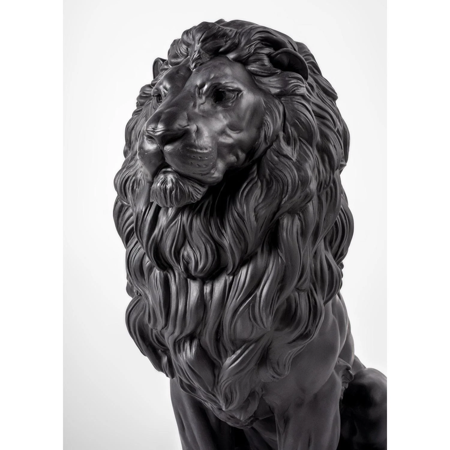 LLADRO' Scultura Leone Maestoso 43x25cm Porcellana - Image 7