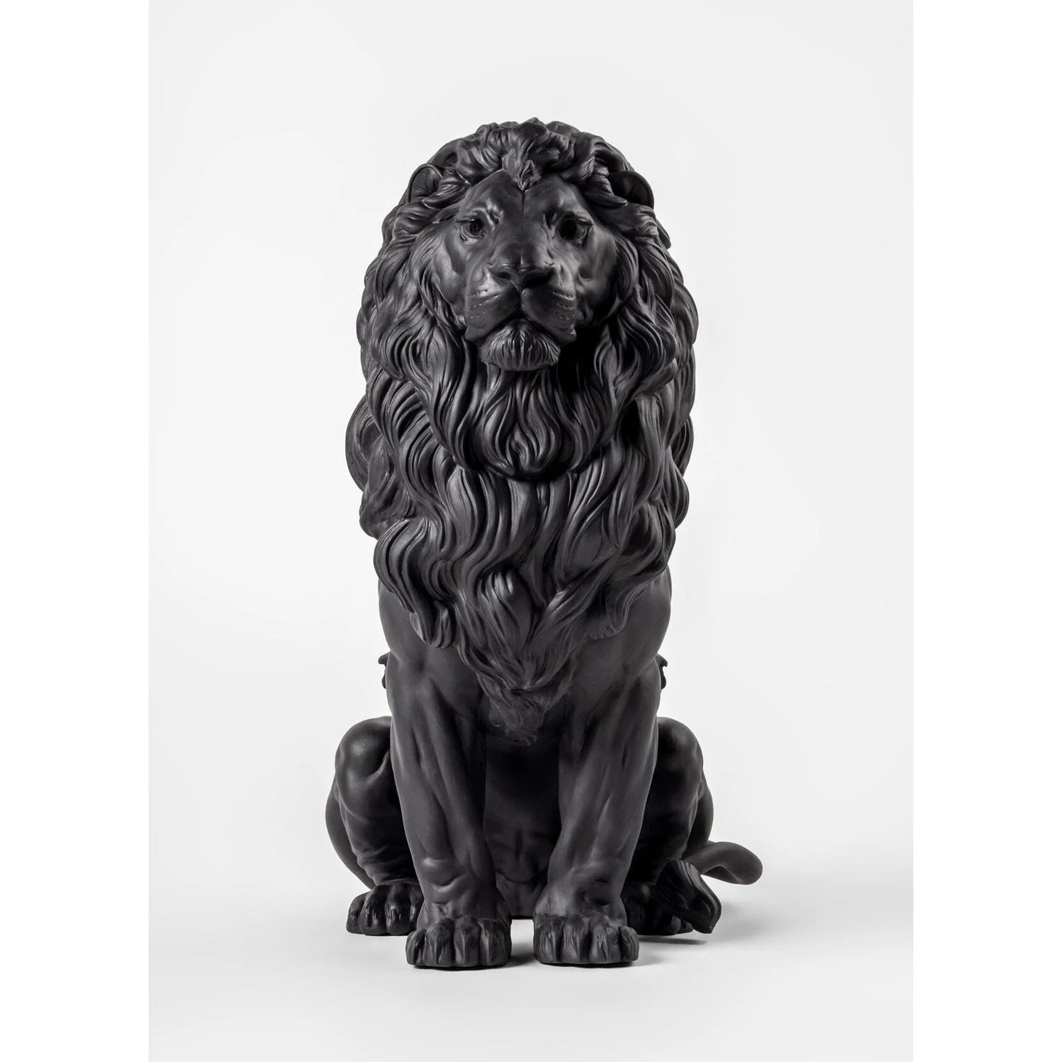 LLADRO' Scultura Leone Maestoso 43x25cm Porcellana - Image 8