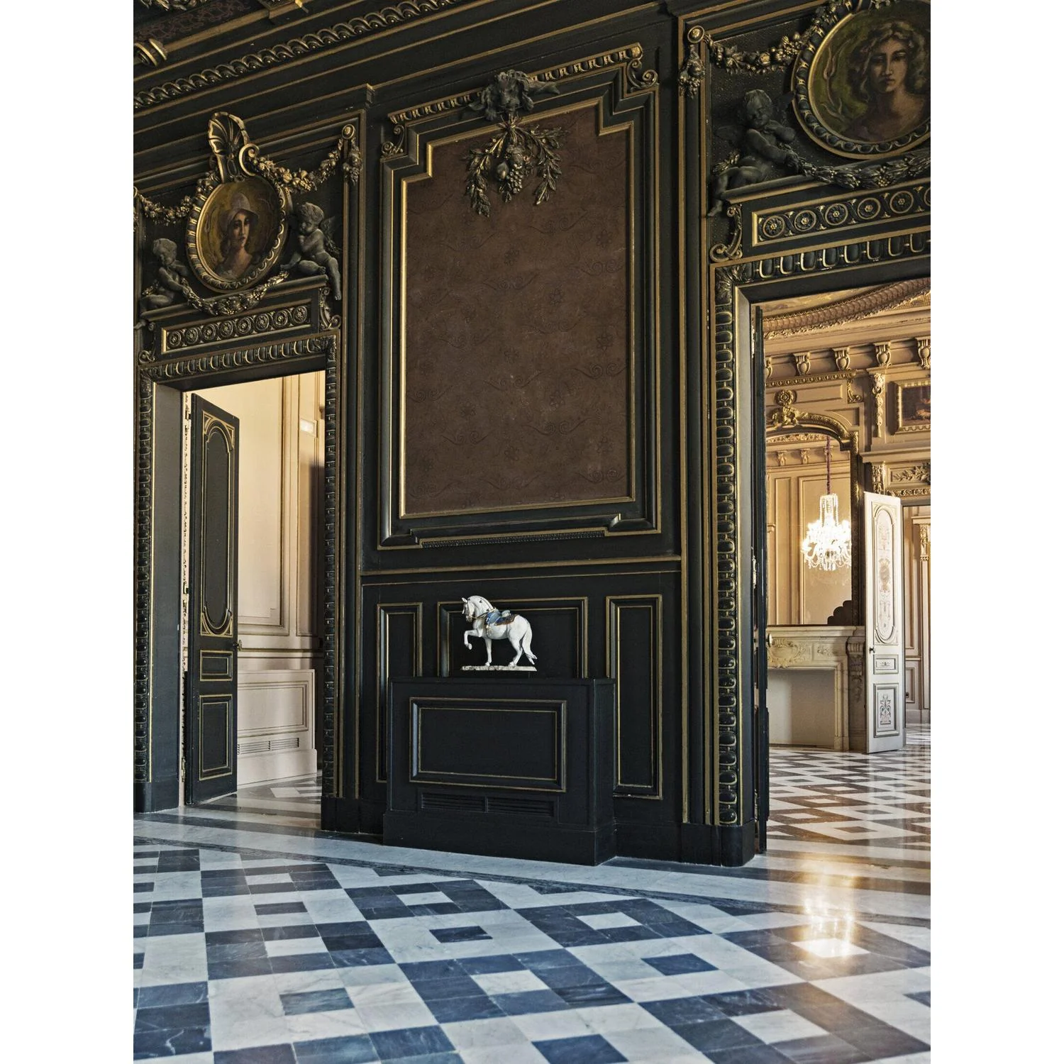 LLADRO' Scultura Pura Razza Spagnolo Cavallo Edizione Limitata 44x50cm Porcellana - Image 5