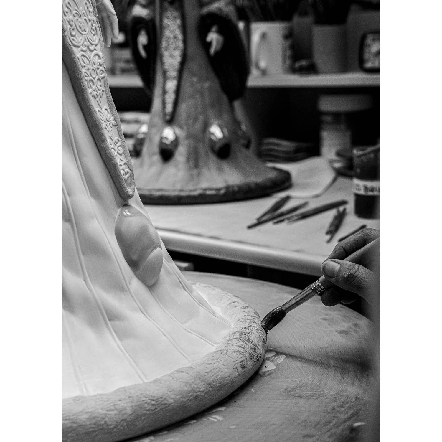 LLADRO' Scultura Queen Amidala™ in The Throne Room Serie Limitata 55x32cm Porcellana - Image 8
