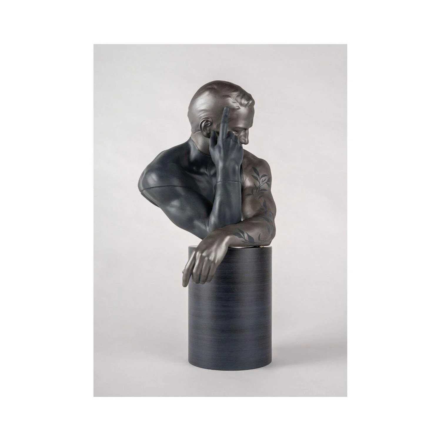 LLADRO' Scultura Riflessi Della Natura Lui 51x29cm Porcellana - Image 6