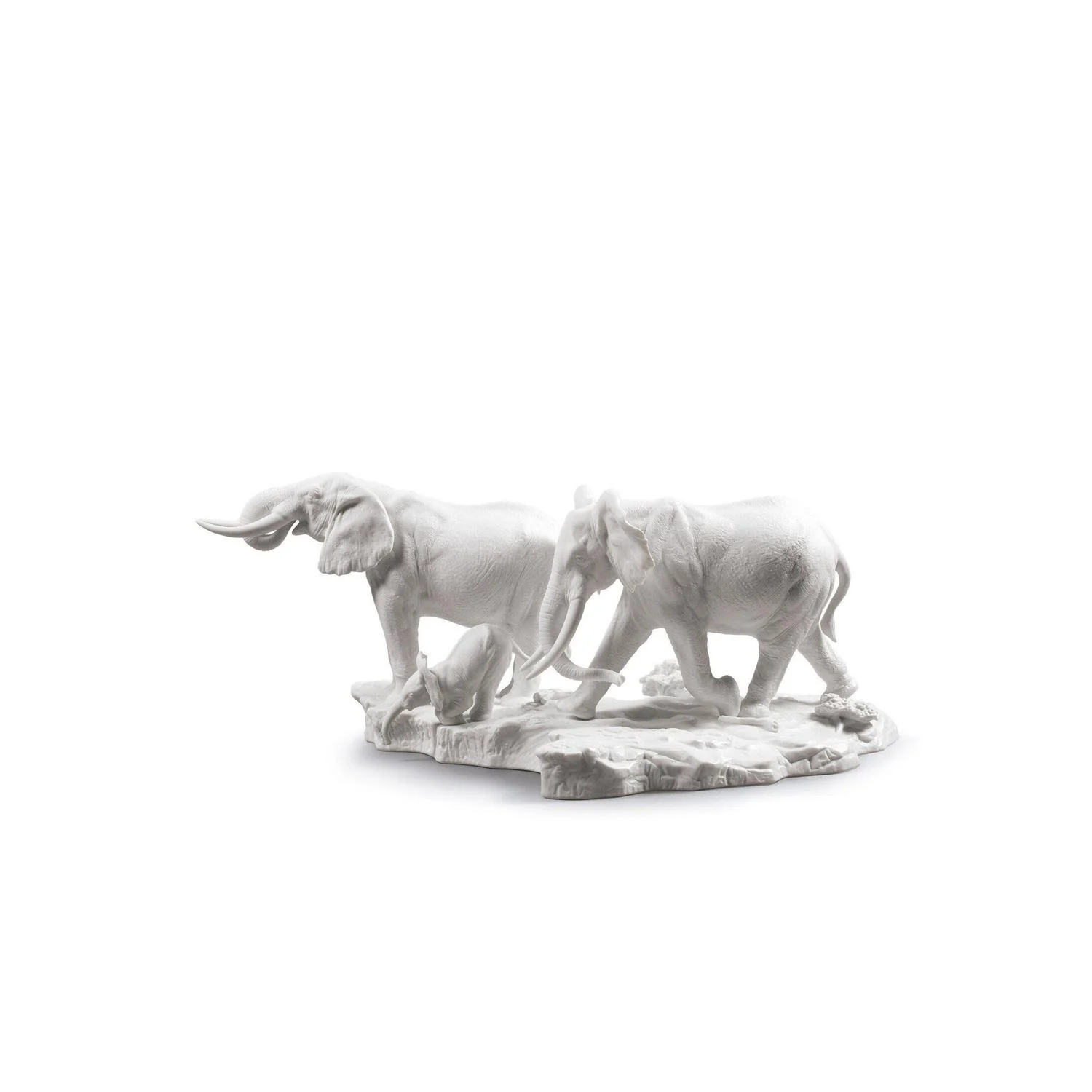 LLADRO' Scultura Savana Africana Animali Selvatici 29x120cm Porcellana - Image 3