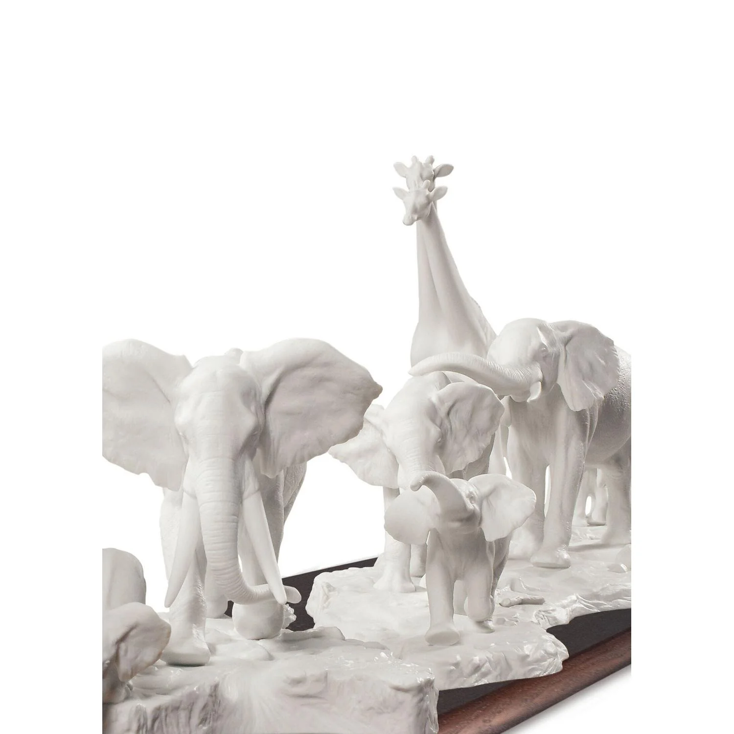 LLADRO' Scultura Savana Africana Animali Selvatici 29x120cm Porcellana - Image 7