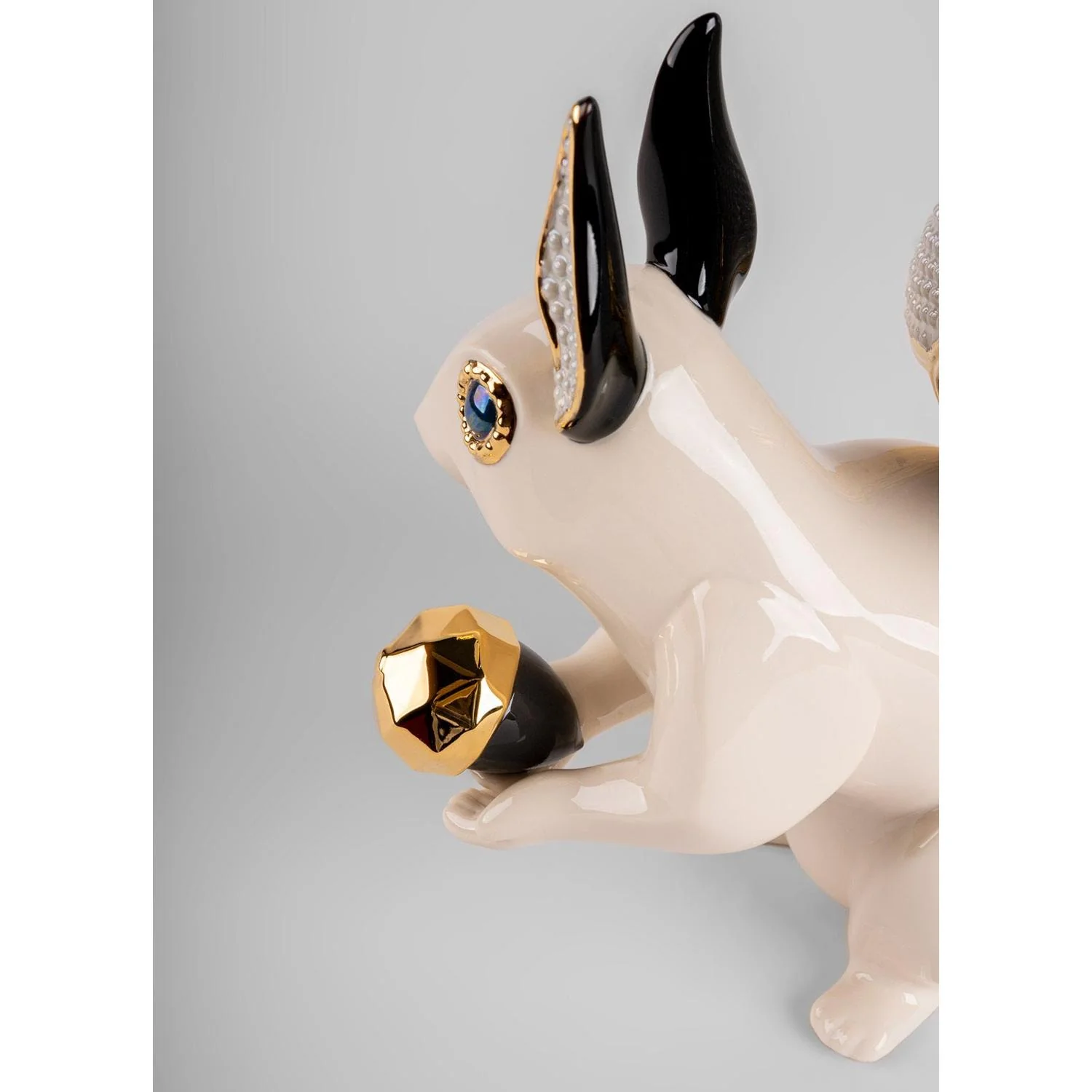 LLADRO' Scultura Scoiattolo Gioiello 22x23cm Porcellana - Image 5