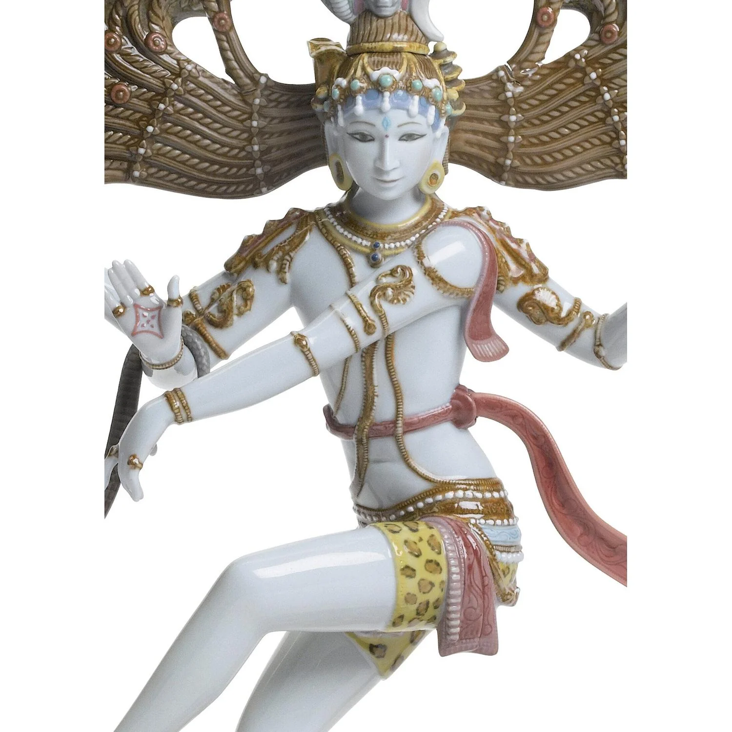 LLADRO' Scultura Shiva Nataraja Edizione Limitata 47x44cm Porcellana - Image 2