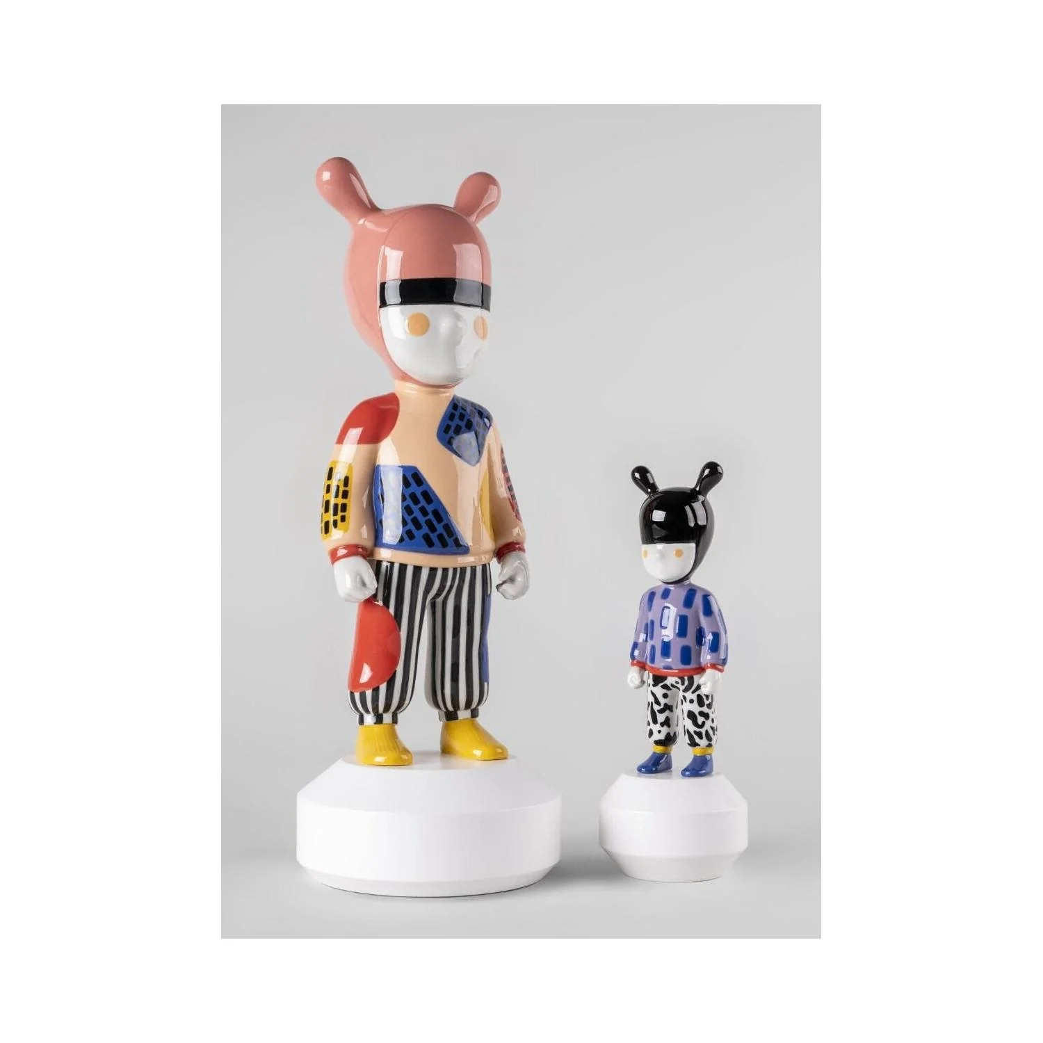 LLADRO' Scultura The Guest By Camille Walala Little Serie Numerate 30x11cm Porcellana - Image 6