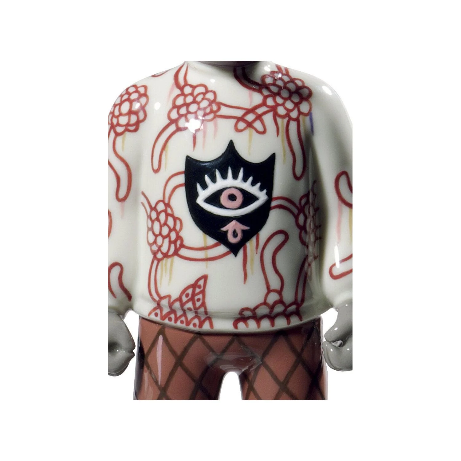 LLADRO' Scultura The Guest By Gary Baseman Modello Piccolo Serie Numerate 30x11cm Porcellana - Image 3